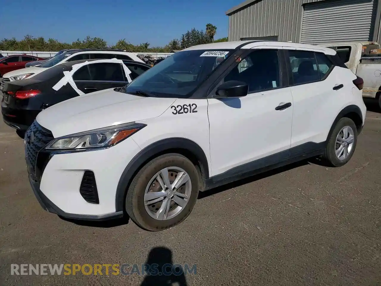 1 Photograph of a damaged car 3N1CP5BV7ML467541 NISSAN KICKS 2021