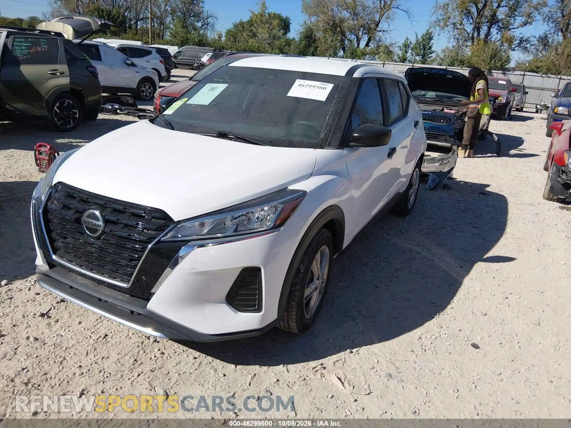2 fotografías del automóvil dañado 3N1CP5BV7ML478099 NISSAN KICKS 2021