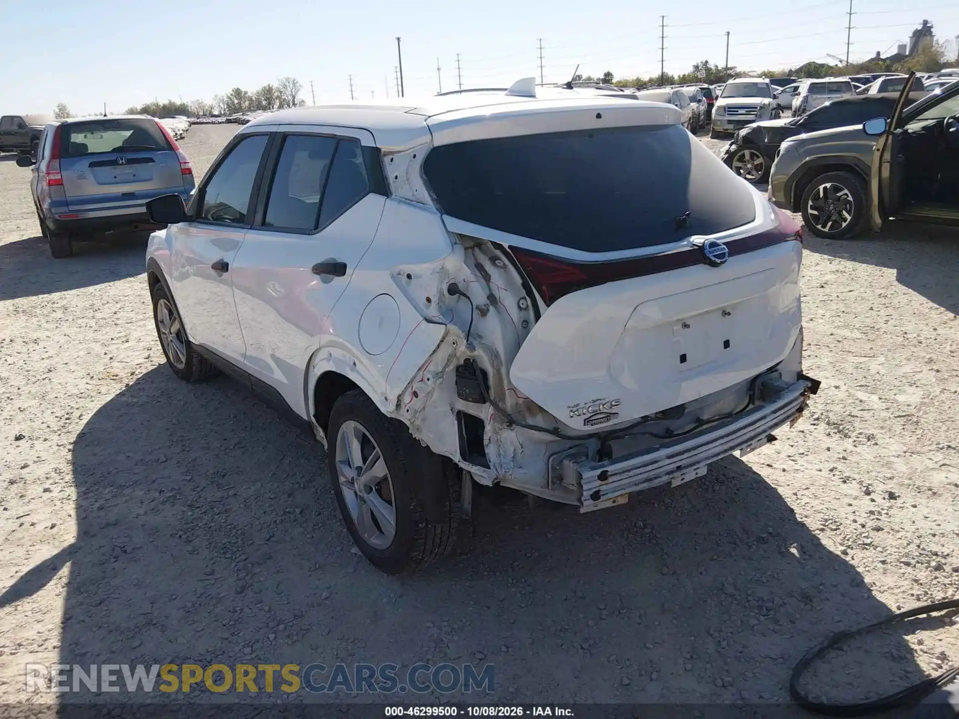 3 fotografías del automóvil dañado 3N1CP5BV7ML478099 NISSAN KICKS 2021