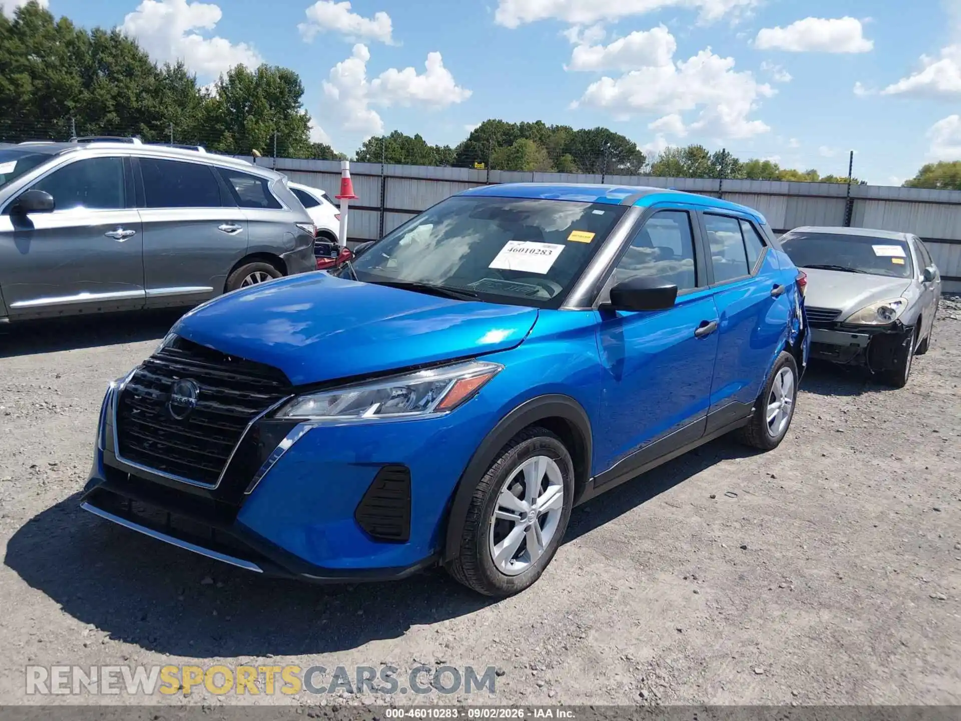 2 Photograph of a damaged car 3N1CP5BV7ML479785 NISSAN KICKS 2021
