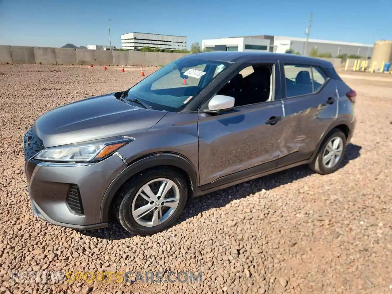 1 Photograph of a damaged car 3N1CP5BV7ML480645 NISSAN KICKS 2021