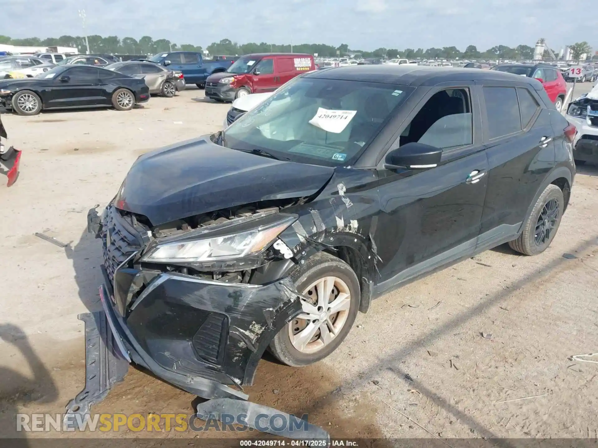 2 Photograph of a damaged car 3N1CP5BV7ML486591 NISSAN KICKS 2021