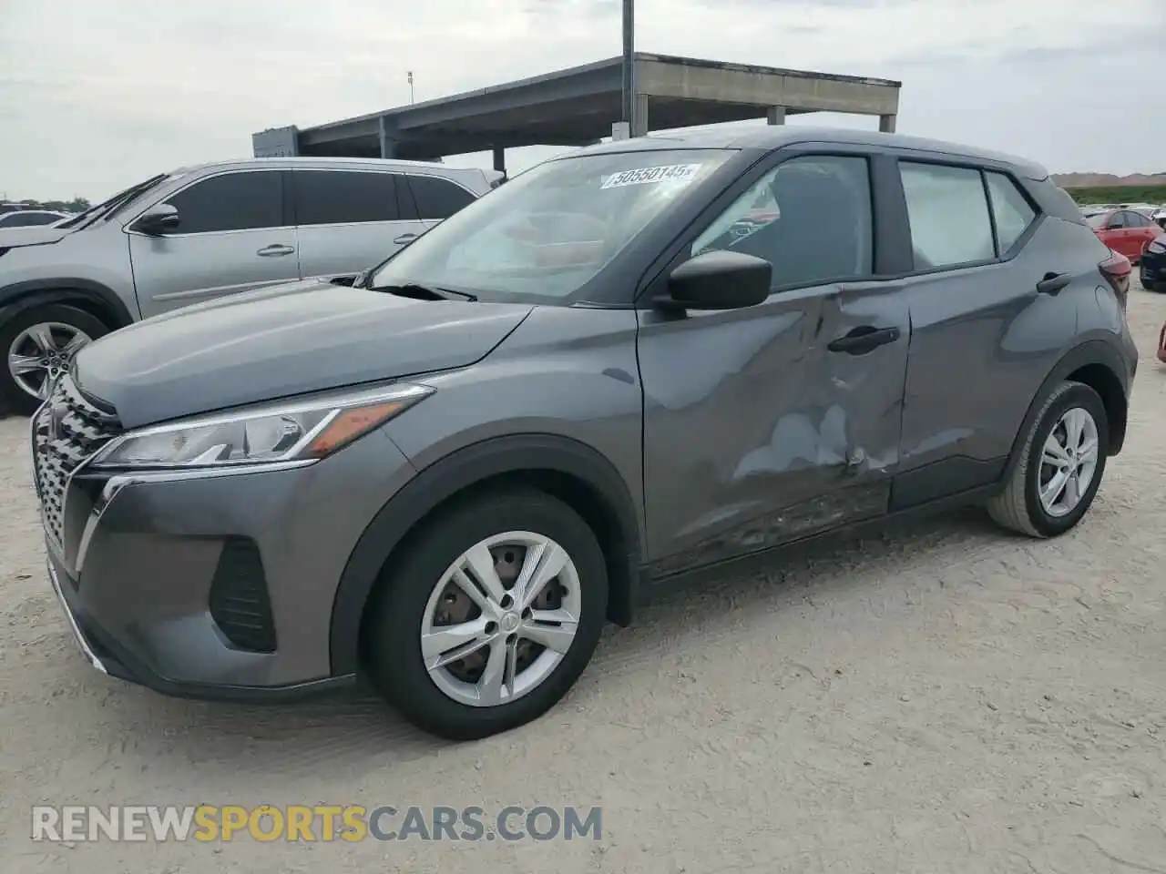 1 Photograph of a damaged car 3N1CP5BV7ML494447 NISSAN KICKS 2021