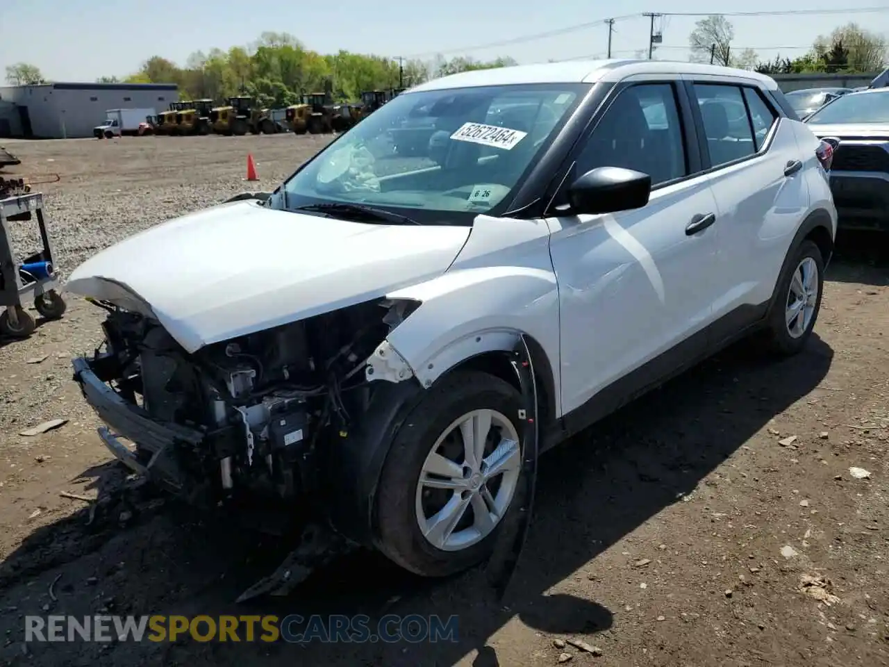 1 Photograph of a damaged car 3N1CP5BV7ML500022 NISSAN KICKS 2021