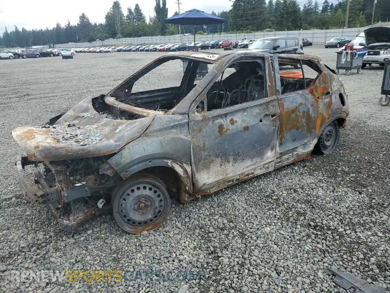 1 Photograph of a damaged car 3N1CP5BV7ML503261 NISSAN KICKS 2021