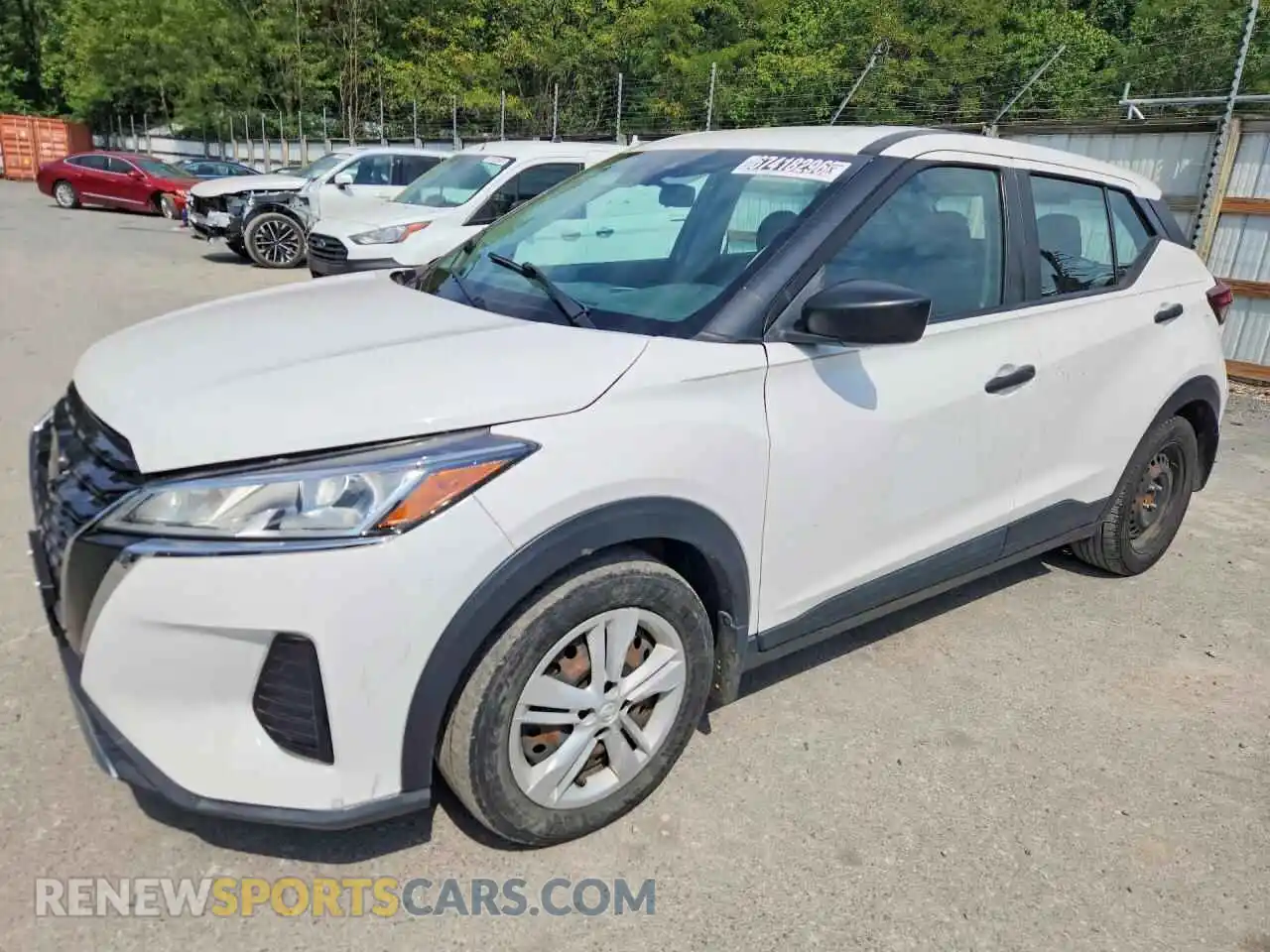 1 Photograph of a damaged car 3N1CP5BV7ML508945 NISSAN KICKS 2021