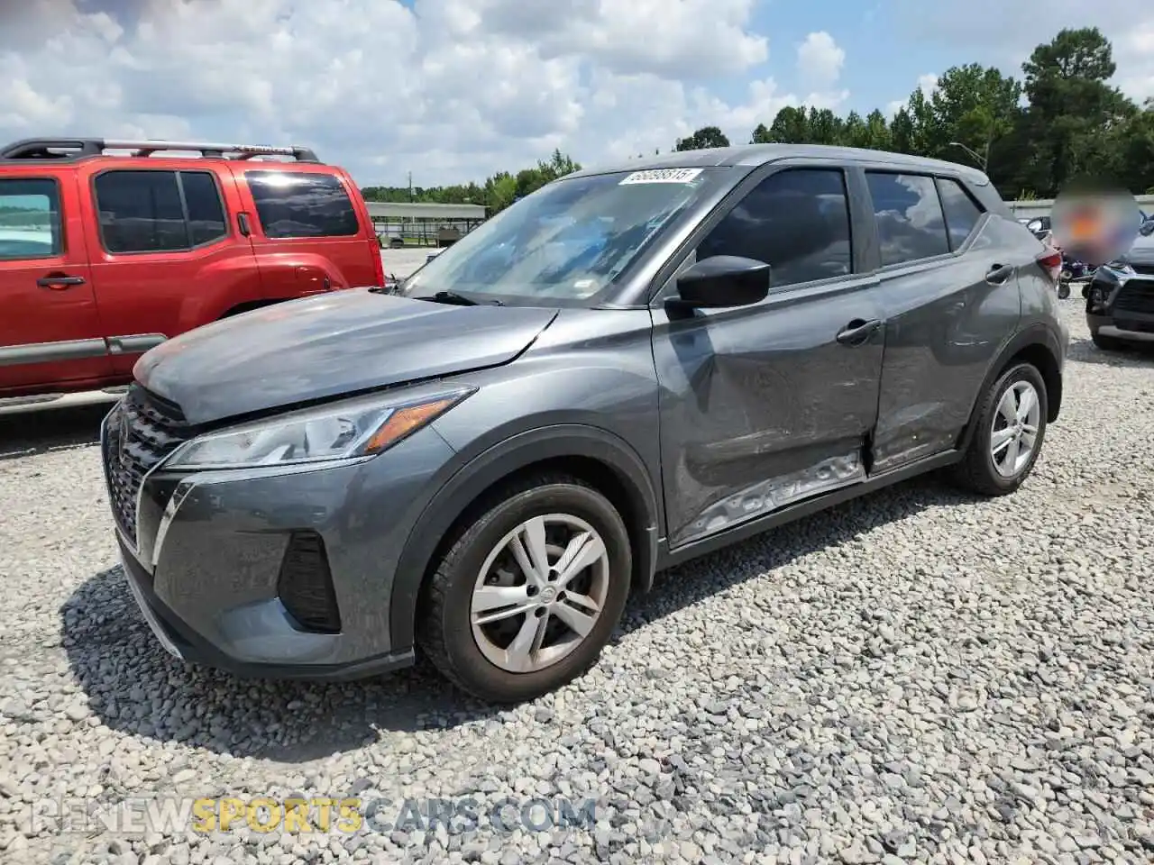 1 Photograph of a damaged car 3N1CP5BV7ML514518 NISSAN KICKS 2021
