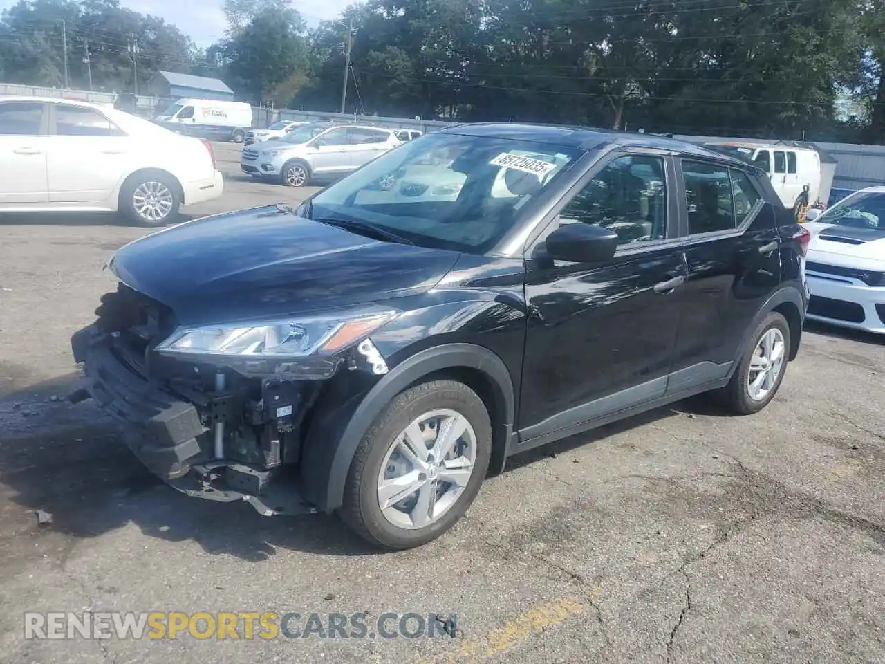 1 Photograph of a damaged car 3N1CP5BV7ML525535 NISSAN KICKS 2021