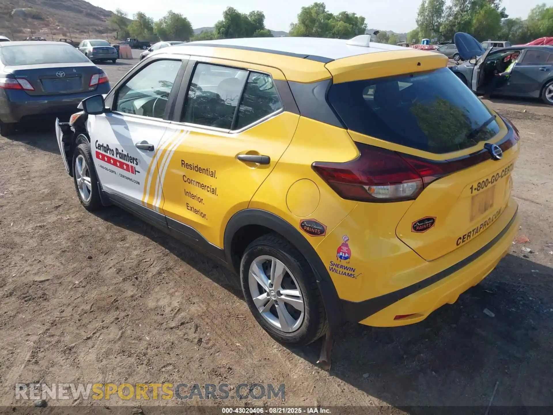 3 Photograph of a damaged car 3N1CP5BV7ML525888 NISSAN KICKS 2021