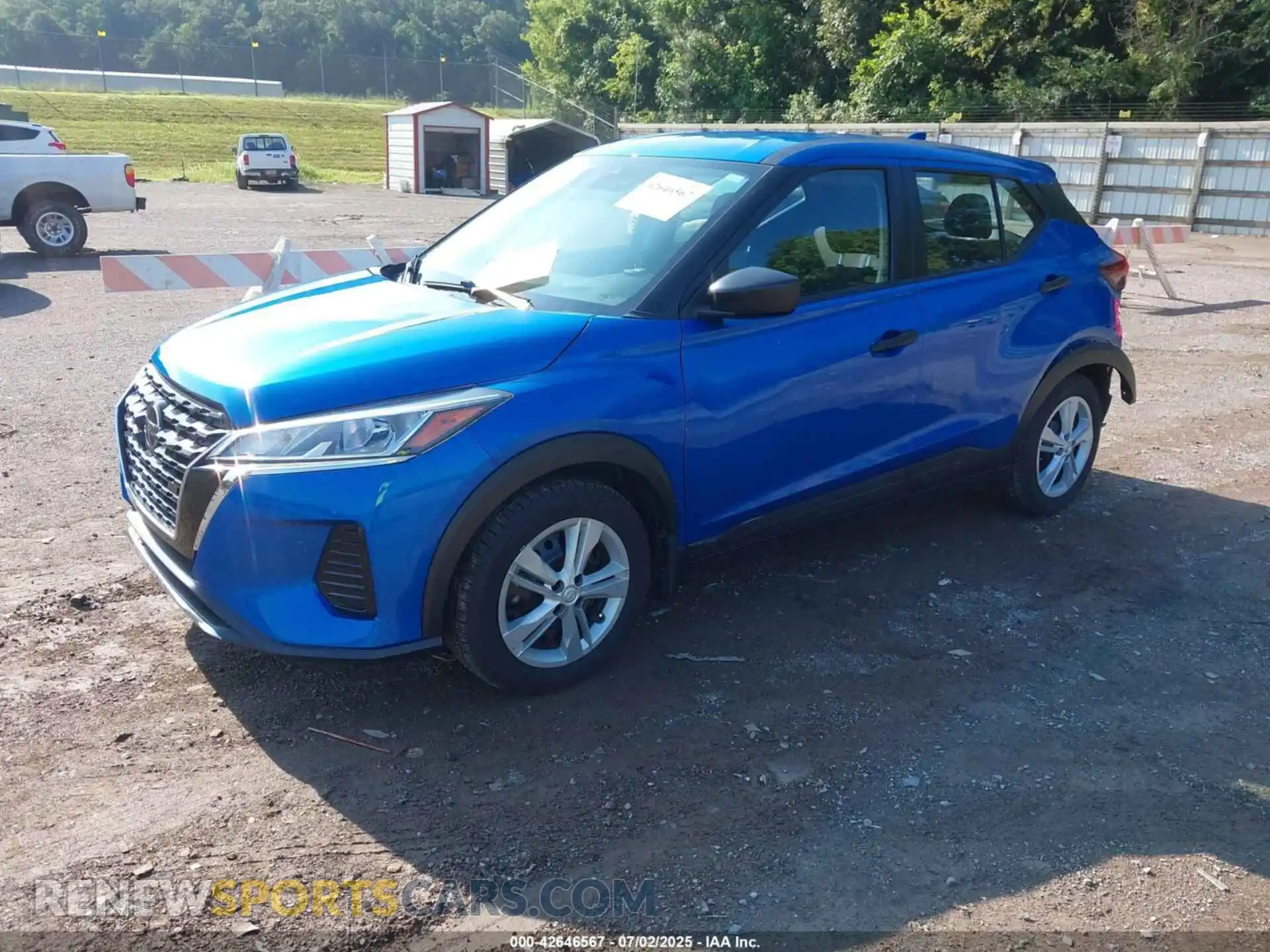 2 Photograph of a damaged car 3N1CP5BV7ML541315 NISSAN KICKS 2021