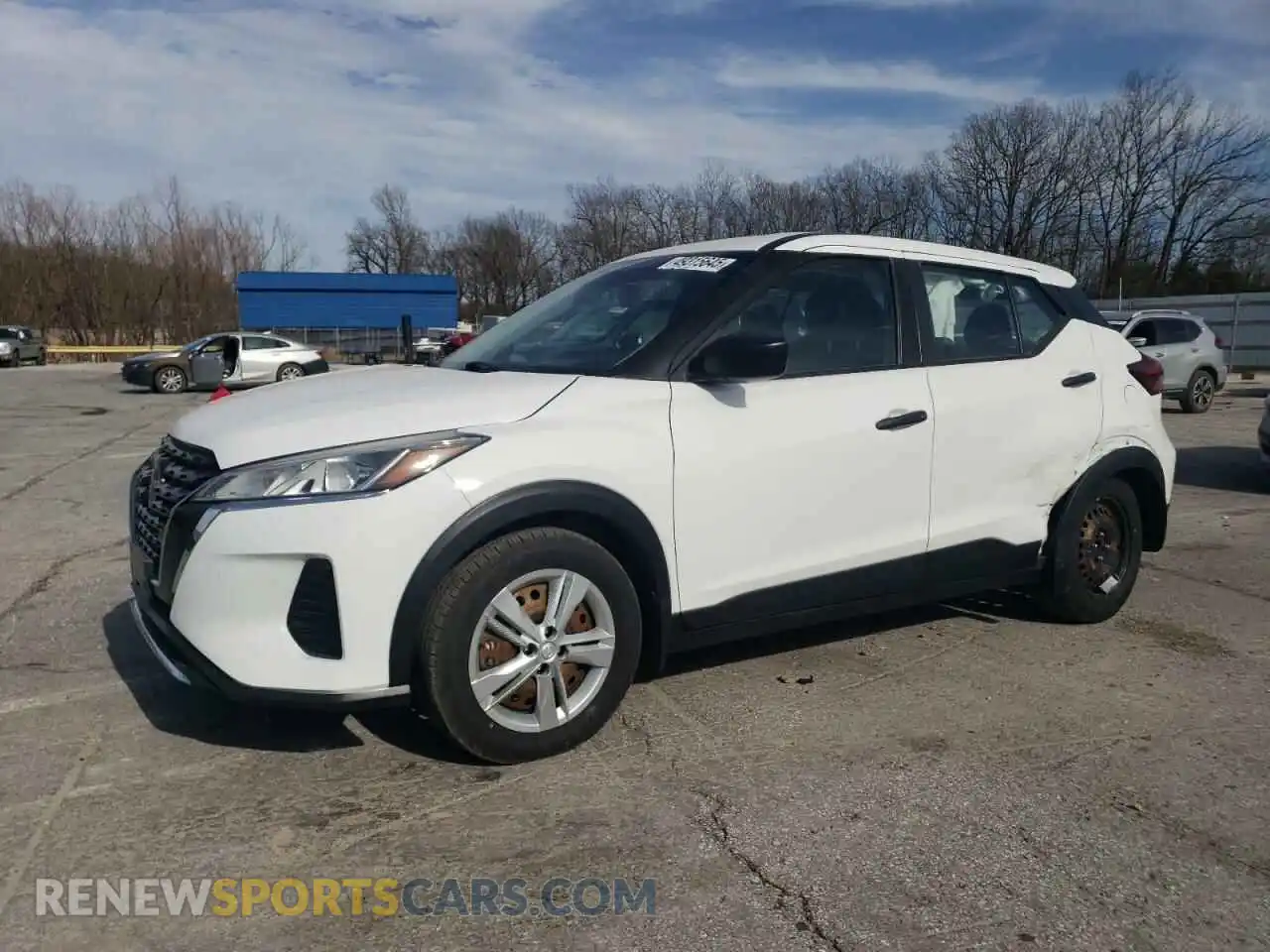 1 Photograph of a damaged car 3N1CP5BV7ML544957 NISSAN KICKS 2021