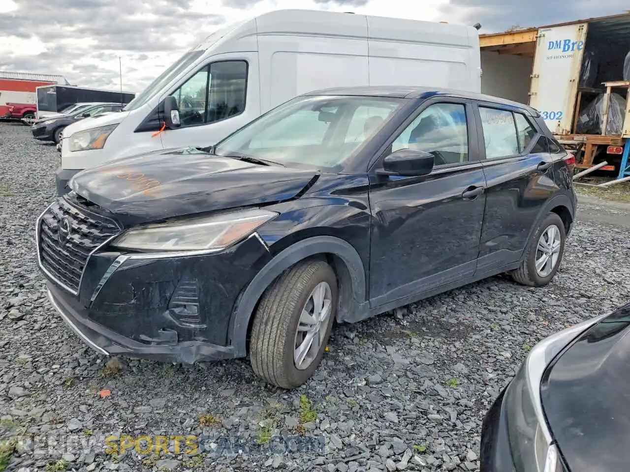 1 Photograph of a damaged car 3N1CP5BV8ML474353 NISSAN KICKS 2021