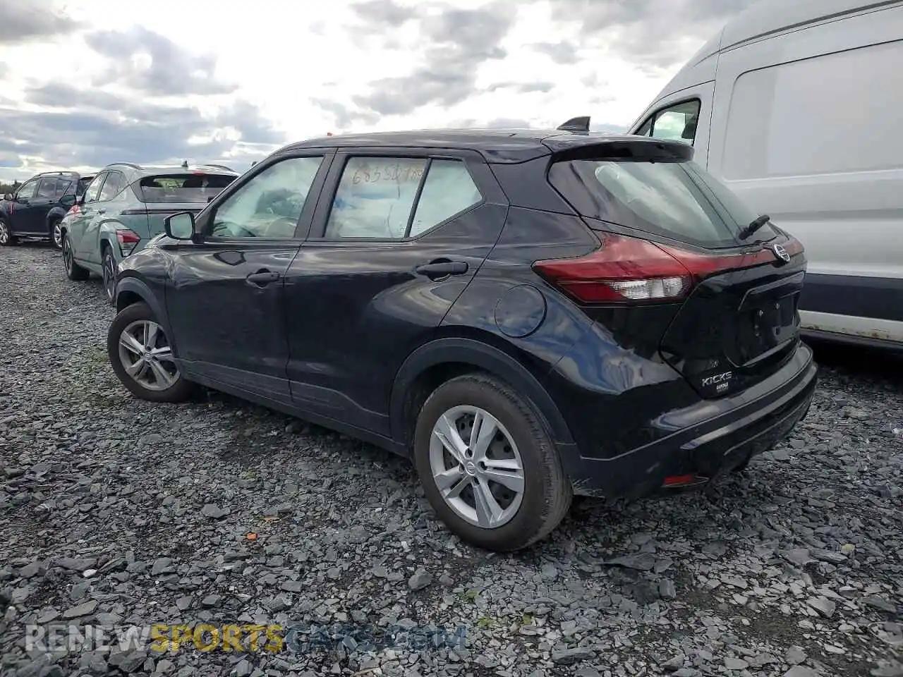 2 Photograph of a damaged car 3N1CP5BV8ML474353 NISSAN KICKS 2021