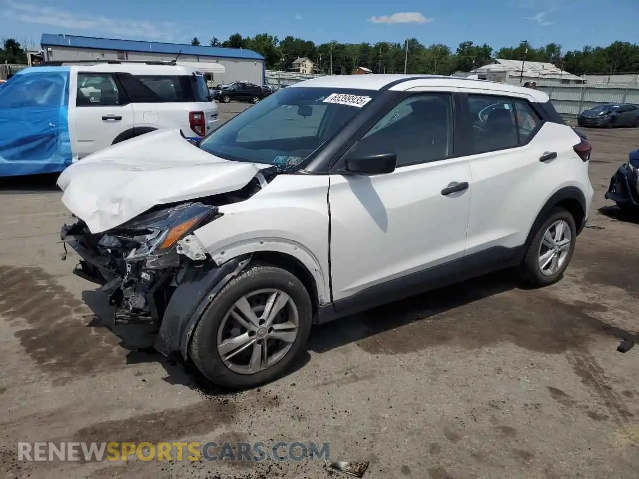 1 Photograph of a damaged car 3N1CP5BV8ML483070 NISSAN KICKS 2021