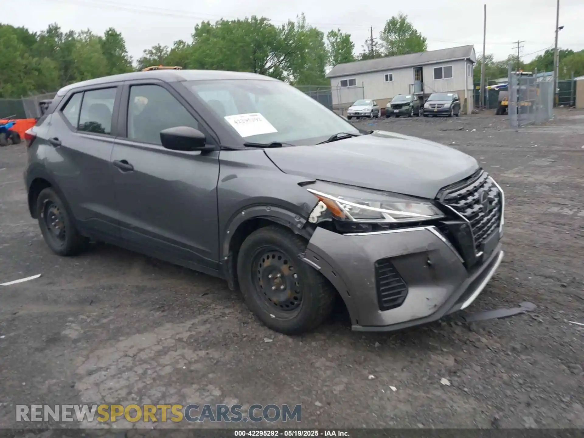 1 Photograph of a damaged car 3N1CP5BV8ML494702 NISSAN KICKS 2021