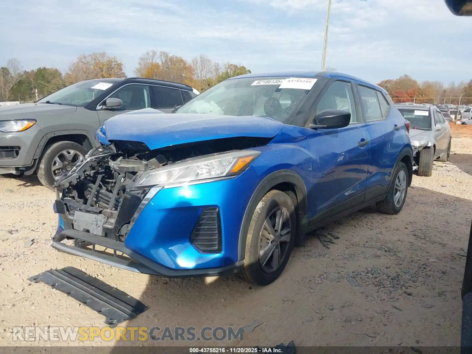 2 Photograph of a damaged car 3N1CP5BV8ML495350 NISSAN KICKS 2021