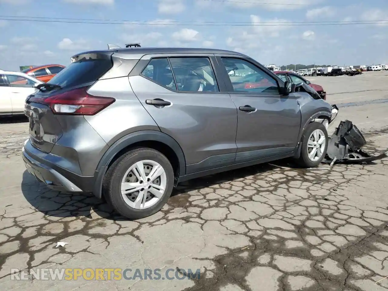 3 Photograph of a damaged car 3N1CP5BV8ML495395 NISSAN KICKS 2021