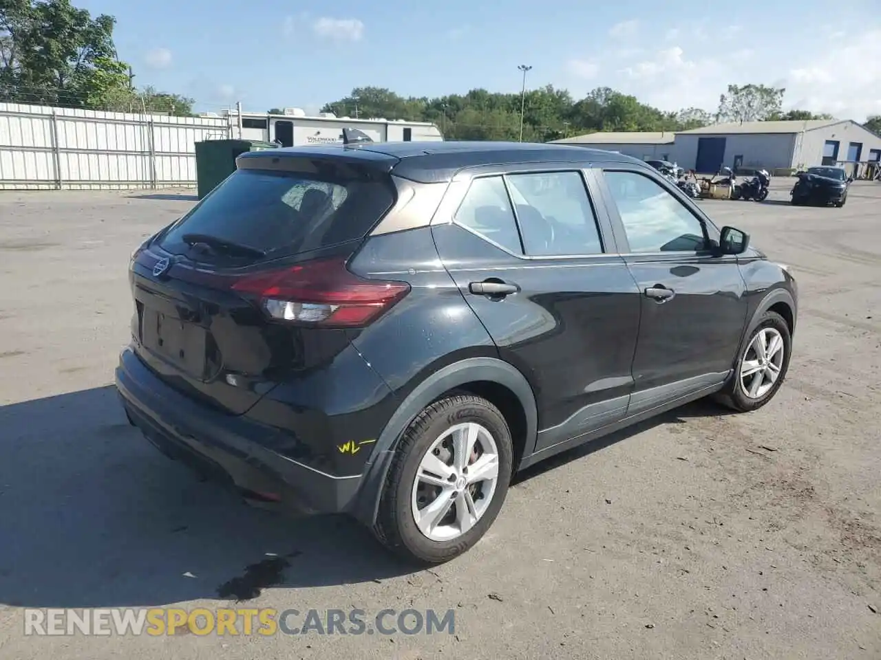 3 fotografías del automóvil dañado 3N1CP5BV8ML496384 NISSAN KICKS 2021