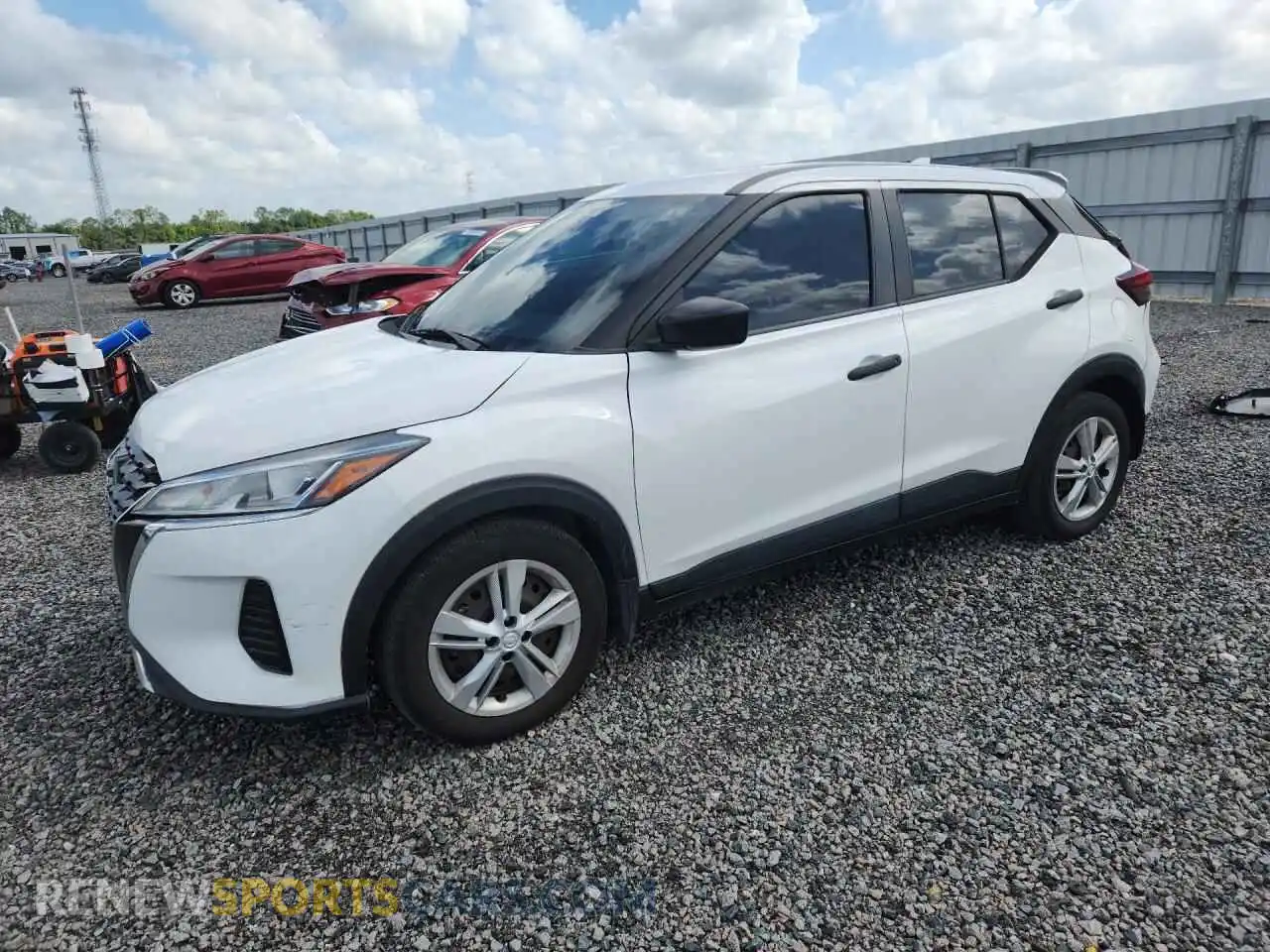 1 Photograph of a damaged car 3N1CP5BV8ML497051 NISSAN KICKS 2021