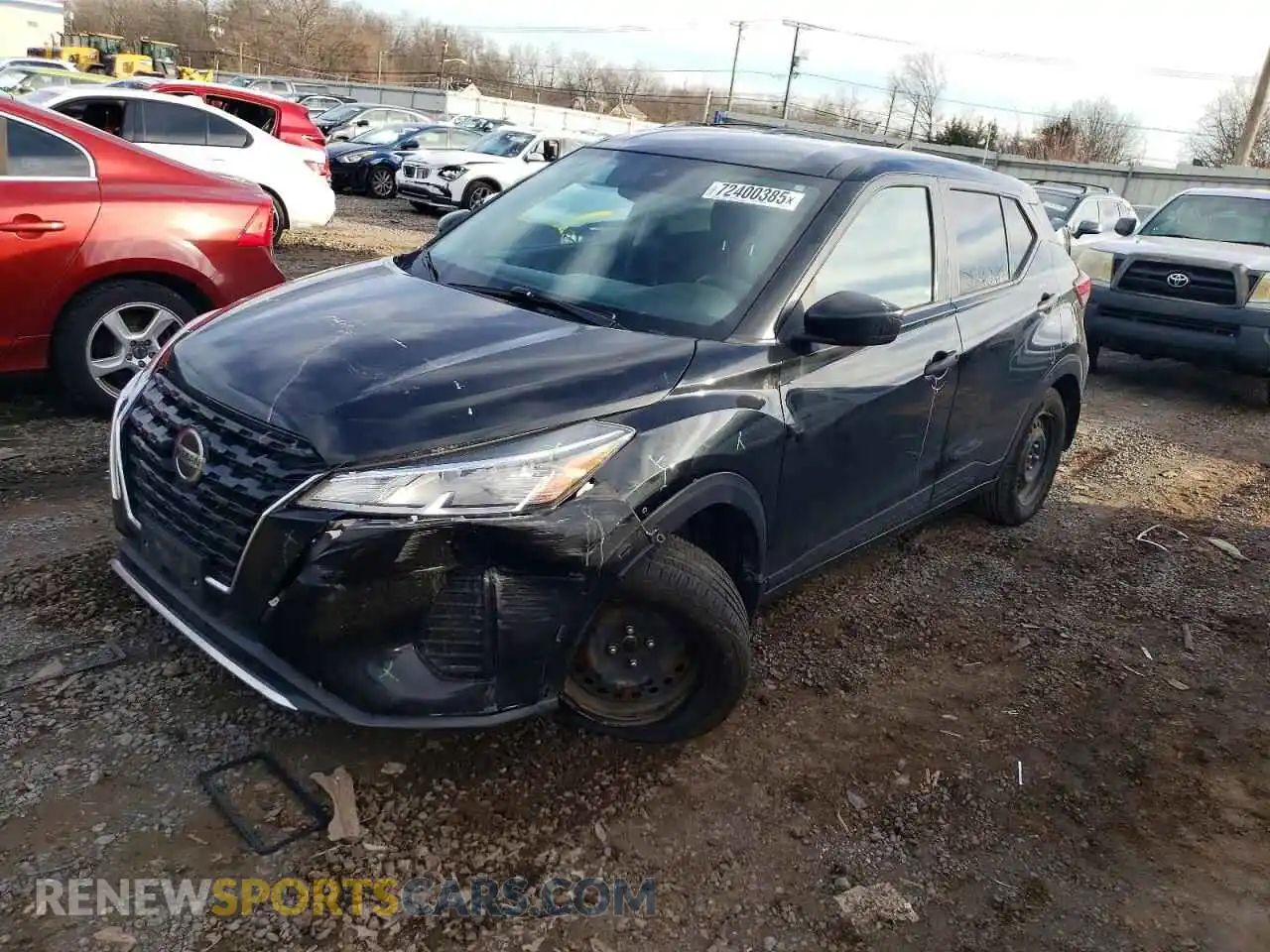 1 Photograph of a damaged car 3N1CP5BV8ML497888 NISSAN KICKS 2021