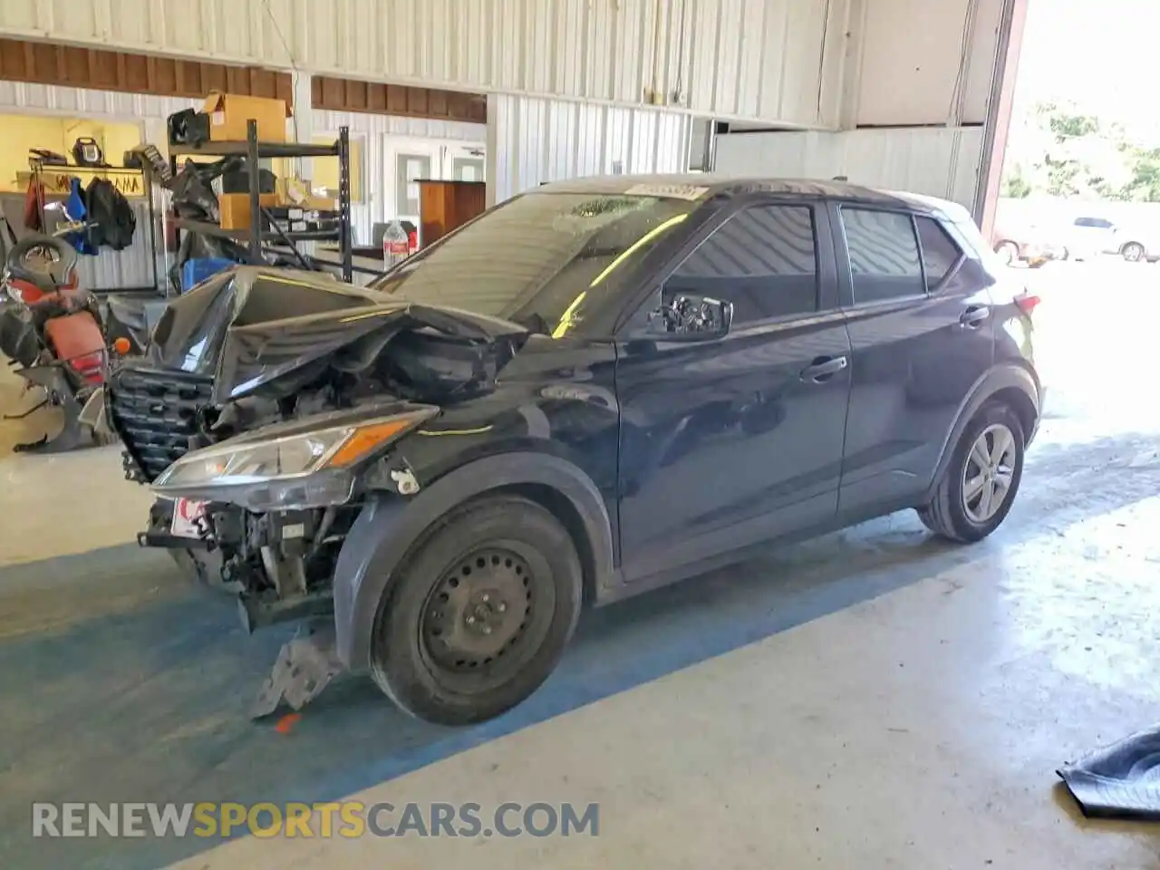 1 Photograph of a damaged car 3N1CP5BV8ML500868 NISSAN KICKS 2021