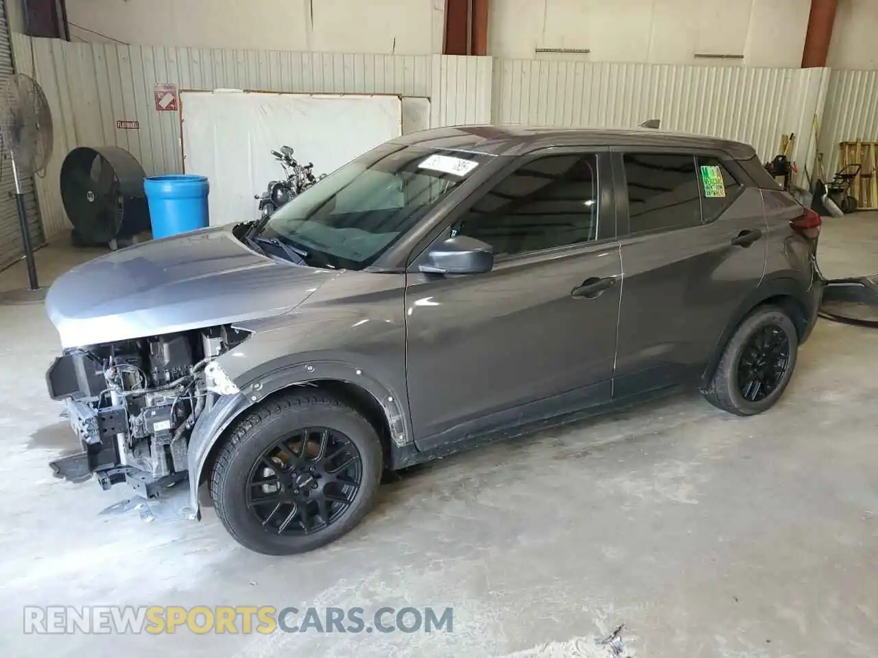 1 Photograph of a damaged car 3N1CP5BV8ML505794 NISSAN KICKS 2021