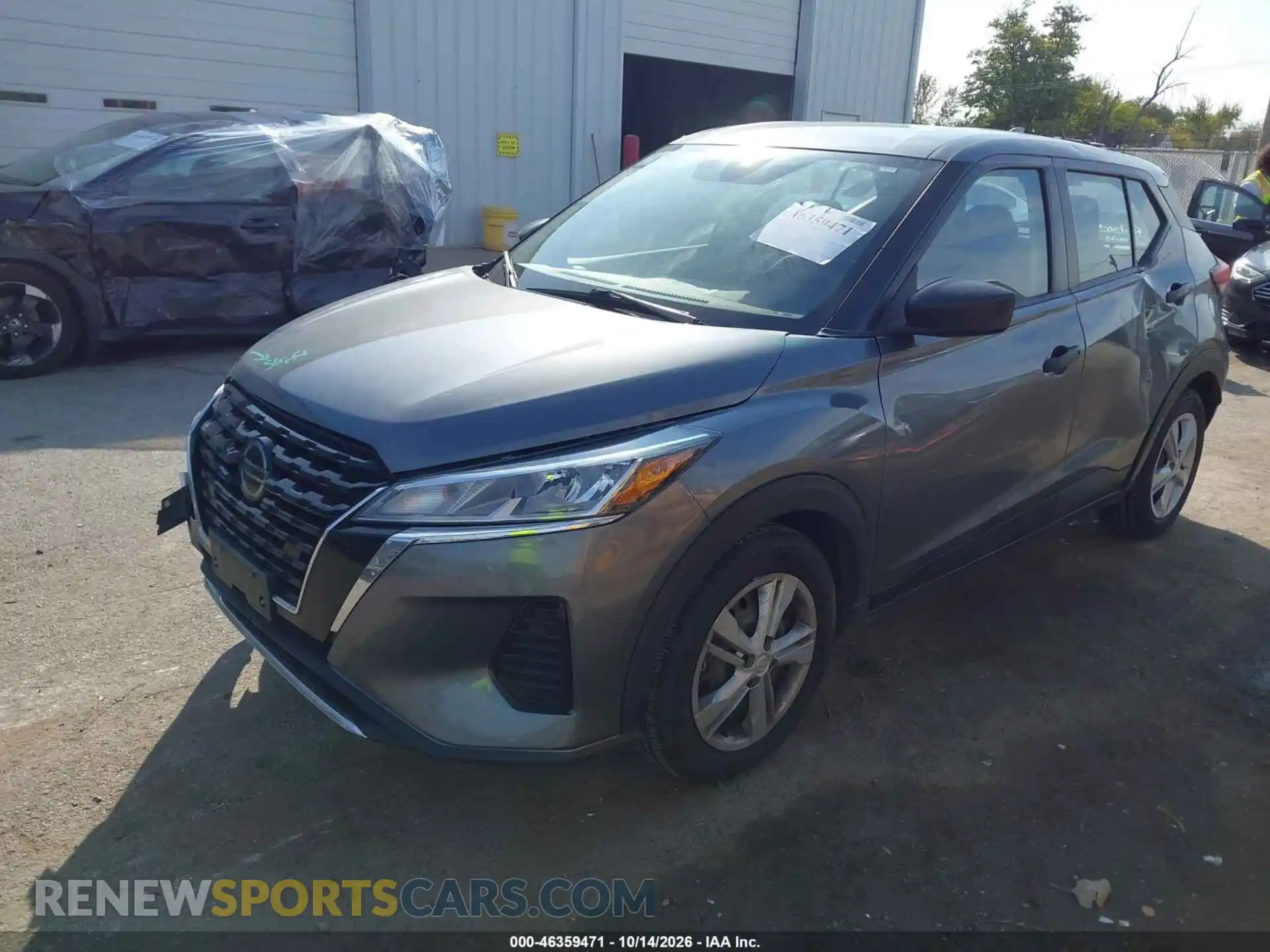 2 fotografías del automóvil dañado 3N1CP5BV8ML531523 NISSAN KICKS 2021