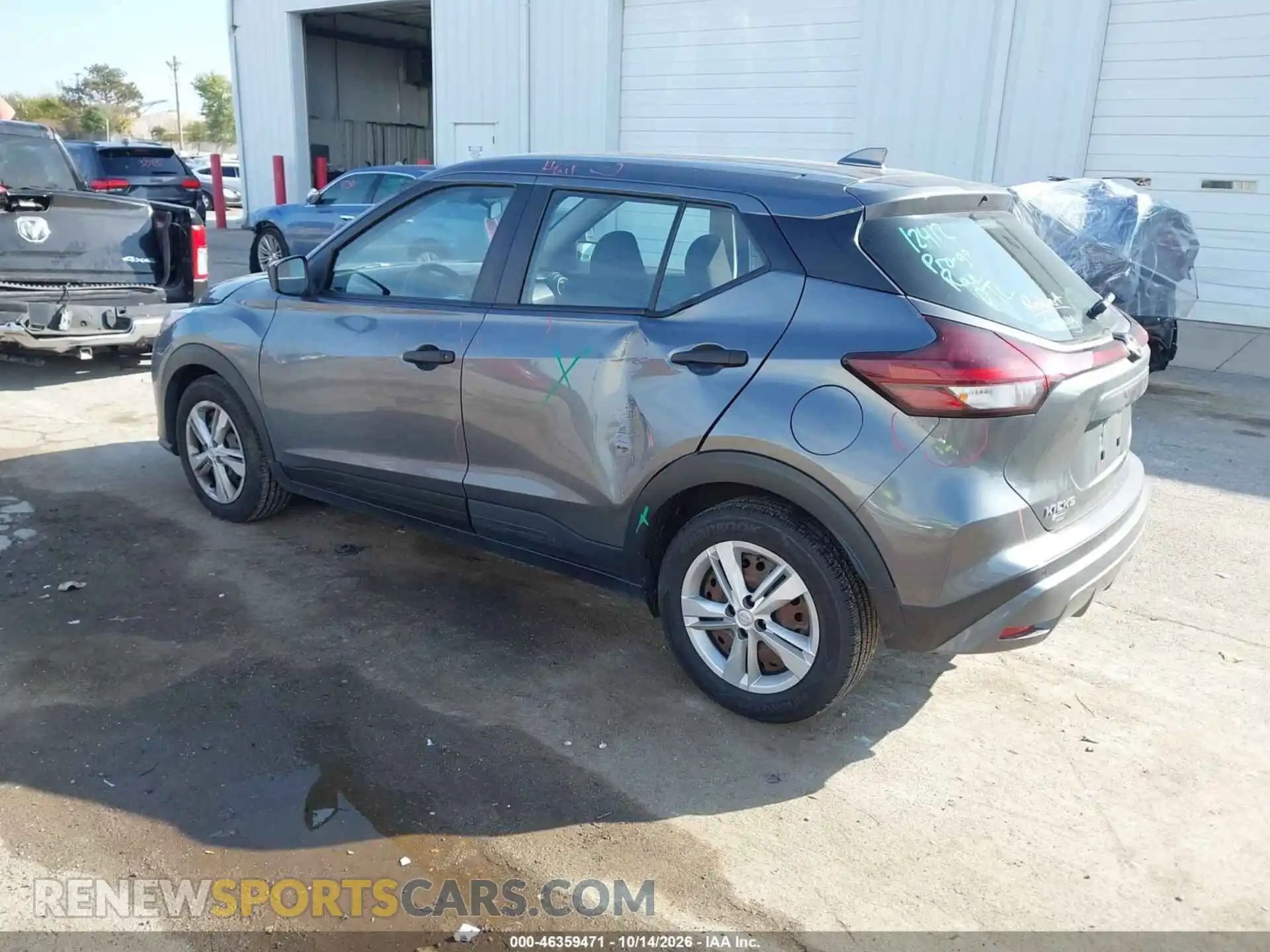 3 fotografías del automóvil dañado 3N1CP5BV8ML531523 NISSAN KICKS 2021