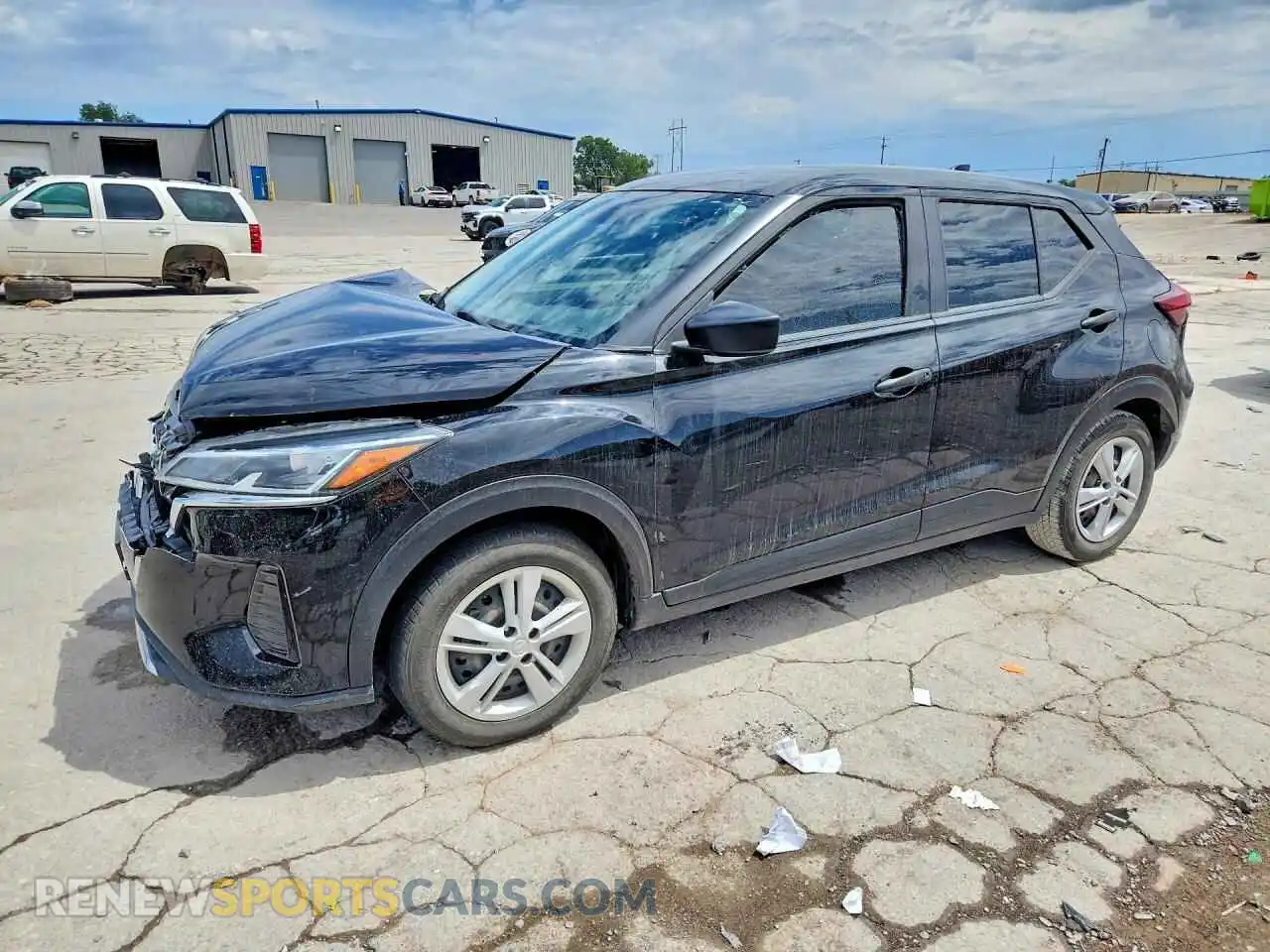 1 Photograph of a damaged car 3N1CP5BV8ML532364 NISSAN KICKS 2021