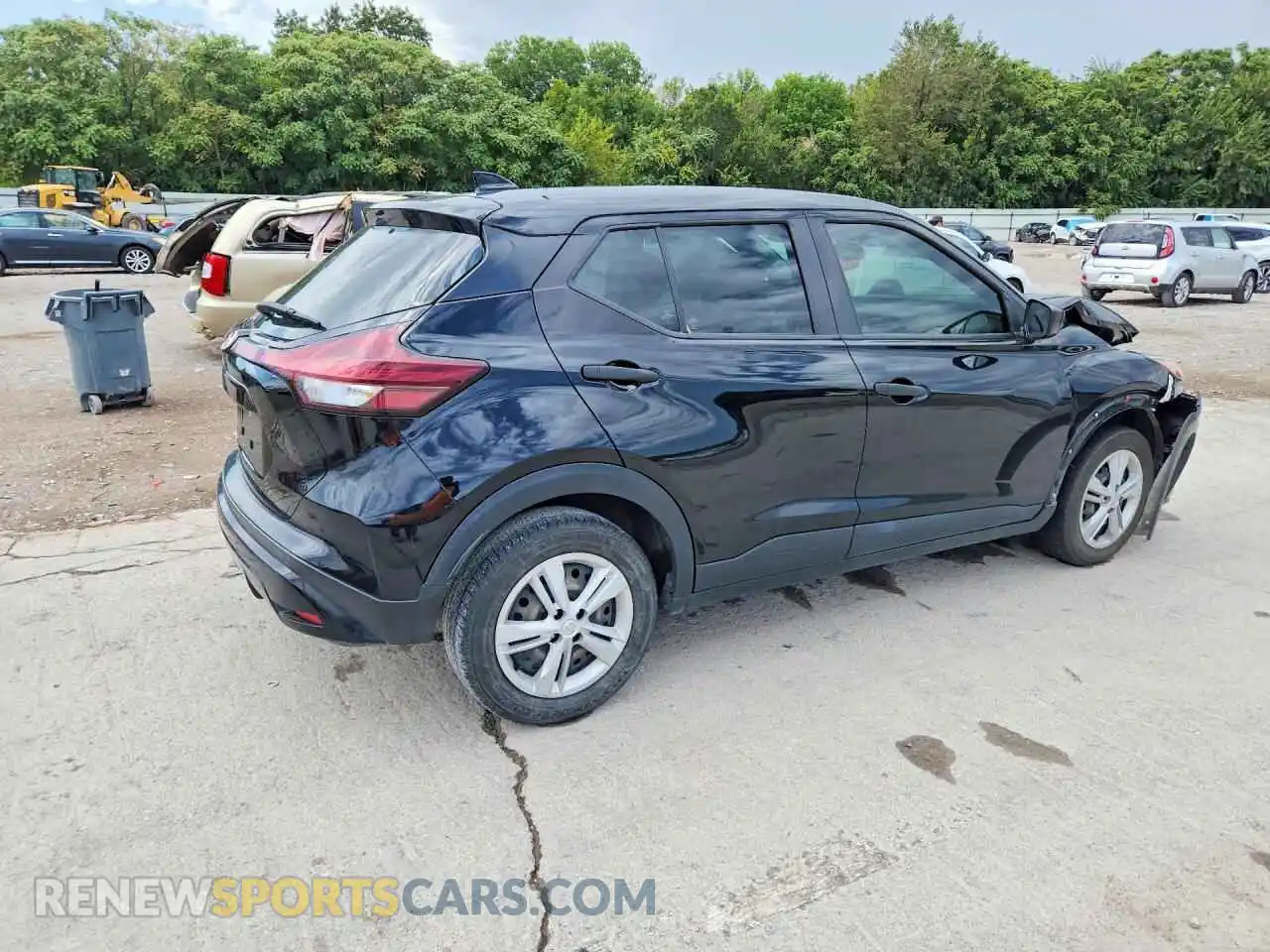 3 Photograph of a damaged car 3N1CP5BV8ML532364 NISSAN KICKS 2021