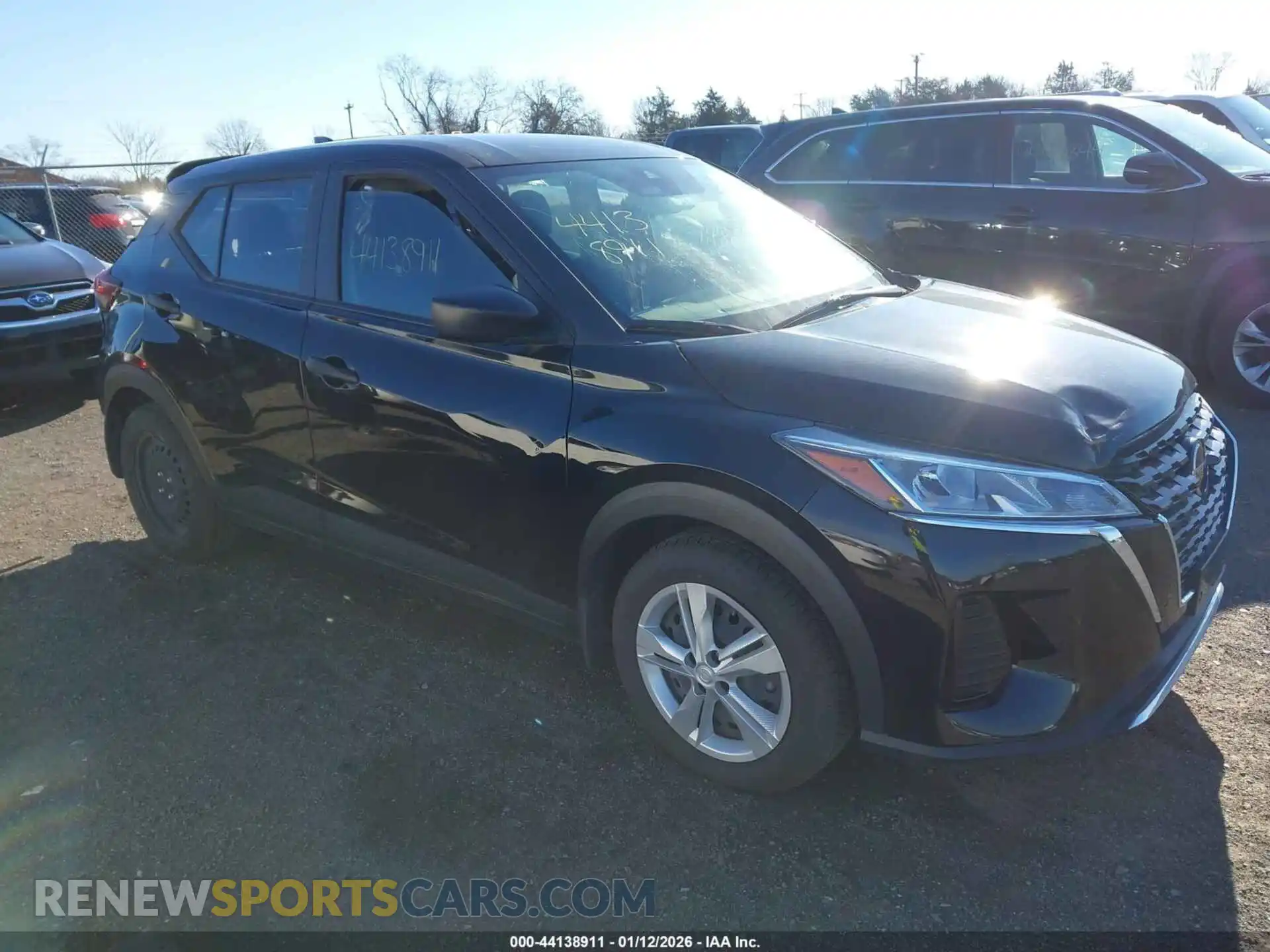 1 Photograph of a damaged car 3N1CP5BV8ML543932 NISSAN KICKS 2021