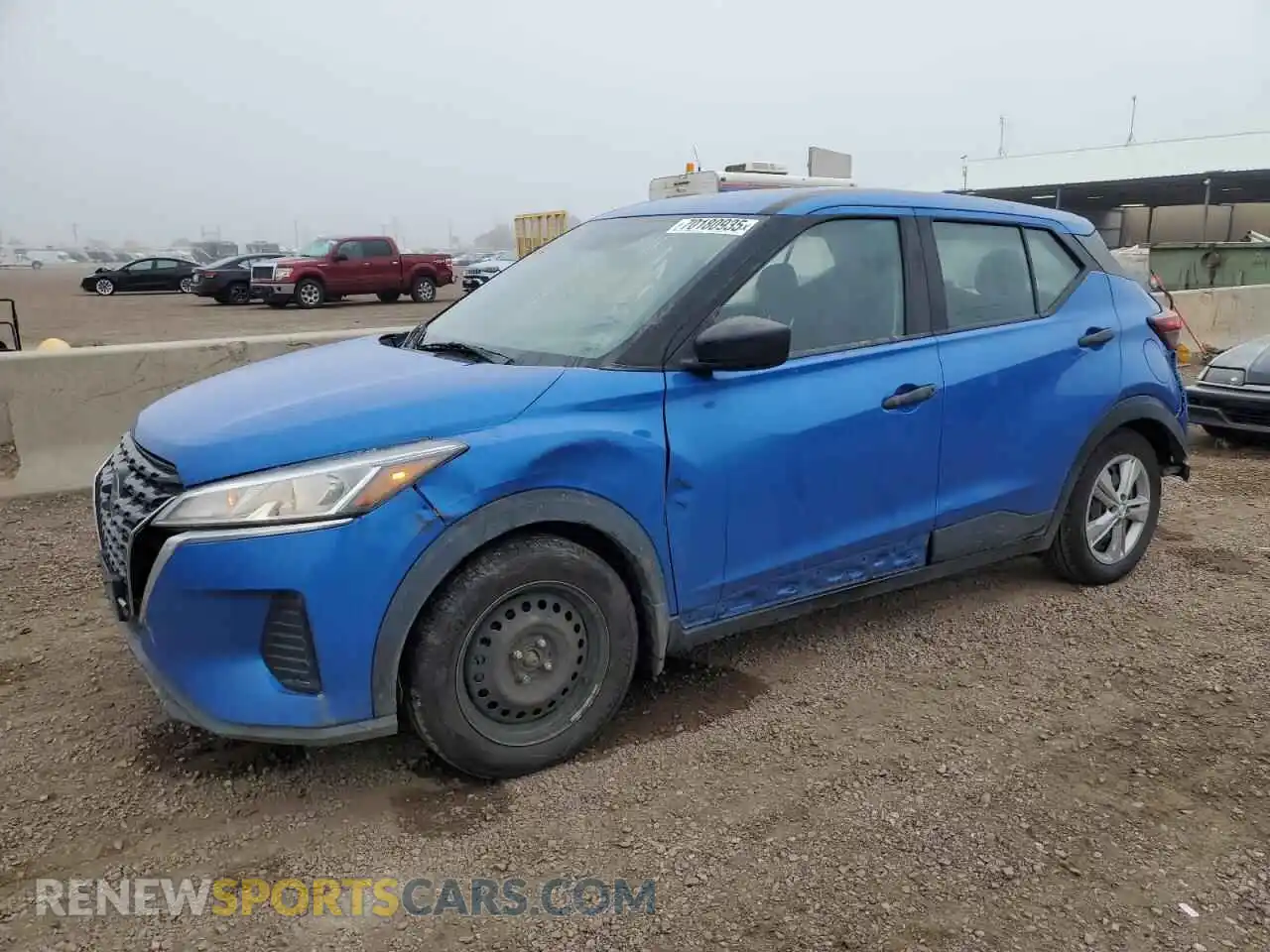 1 Photograph of a damaged car 3N1CP5BV8ML552467 NISSAN KICKS 2021