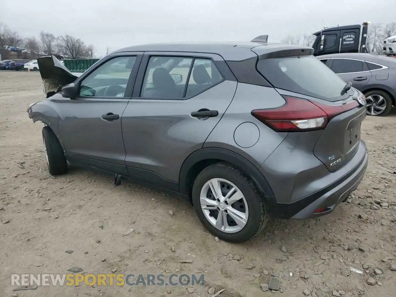 2 Photograph of a damaged car 3N1CP5BV9ML488973 NISSAN KICKS 2021