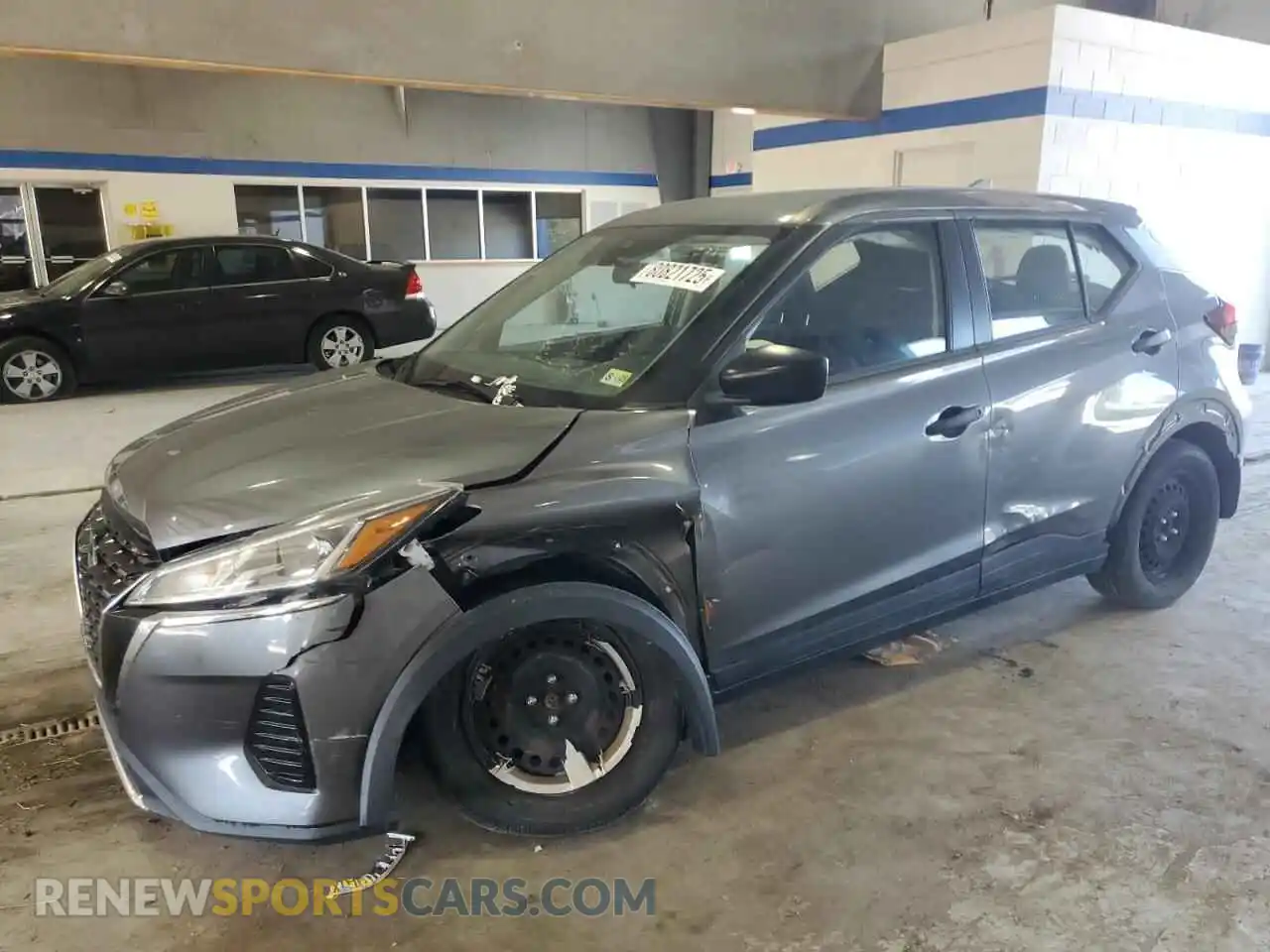 1 Photograph of a damaged car 3N1CP5BV9ML493610 NISSAN KICKS 2021