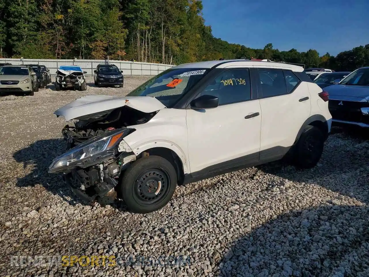 1 Photograph of a damaged car 3N1CP5BV9ML498869 NISSAN KICKS 2021