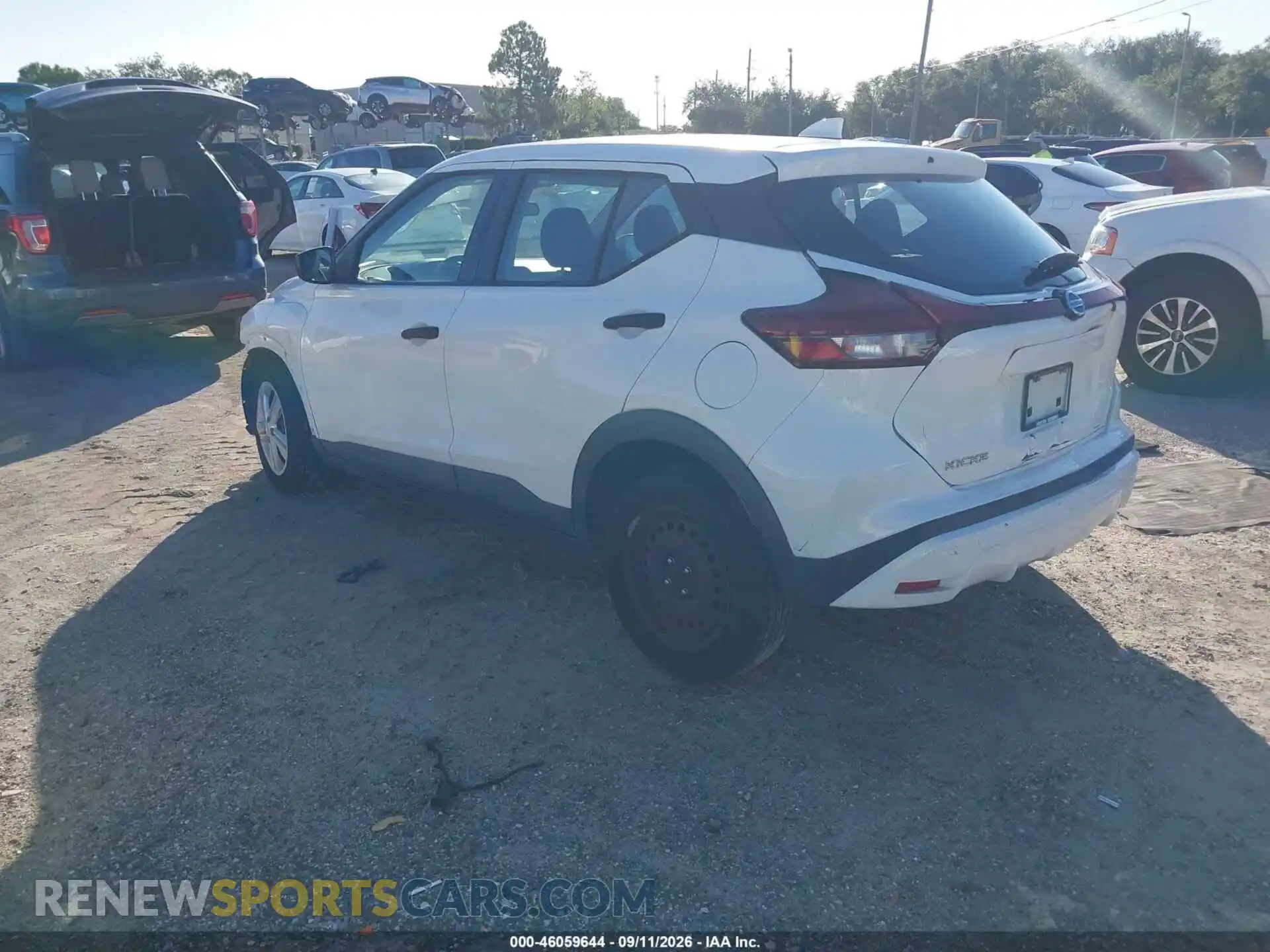 3 fotografías del automóvil dañado 3N1CP5BV9ML502368 NISSAN KICKS 2021