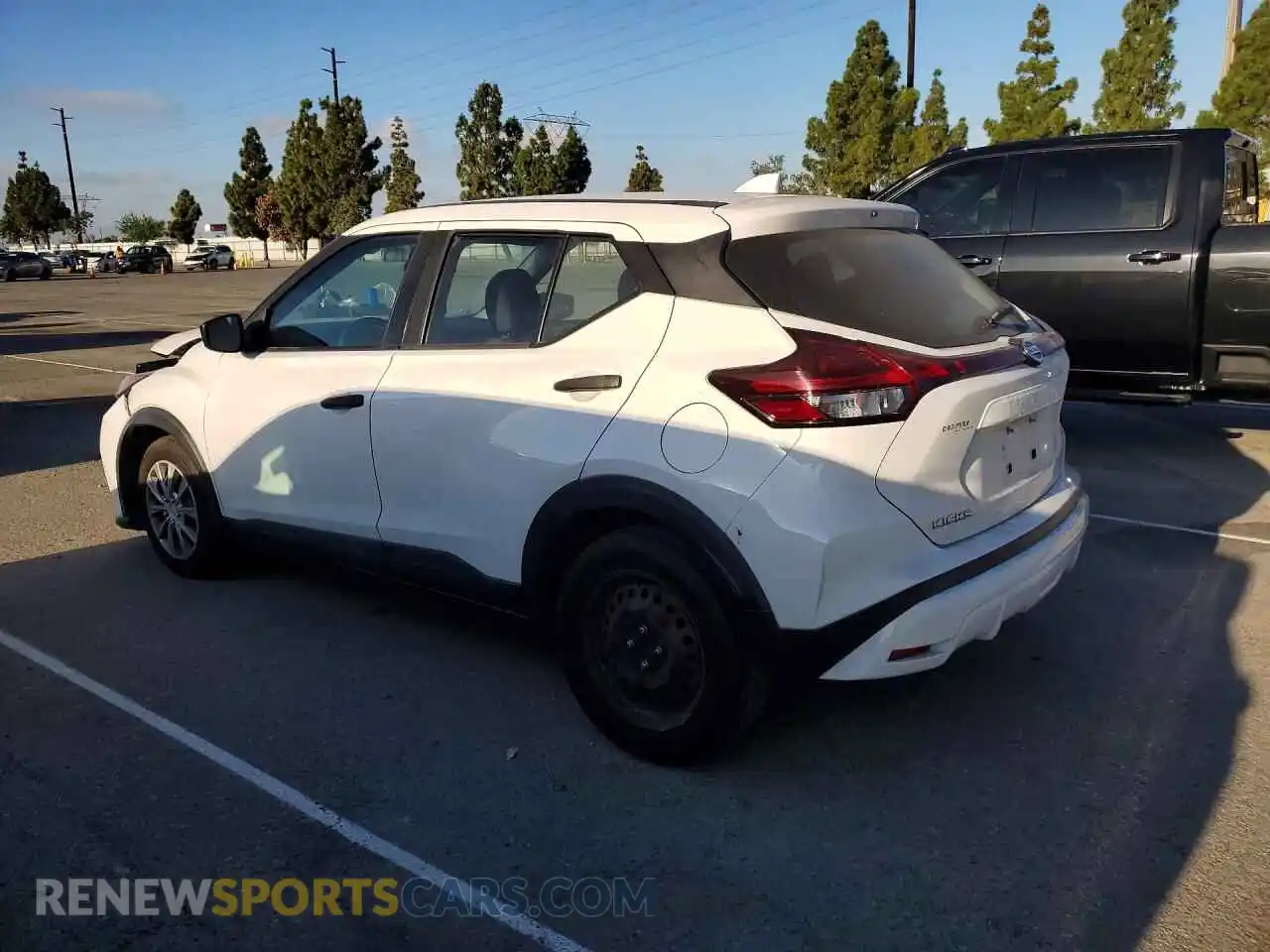 2 Photograph of a damaged car 3N1CP5BV9ML536746 NISSAN KICKS 2021