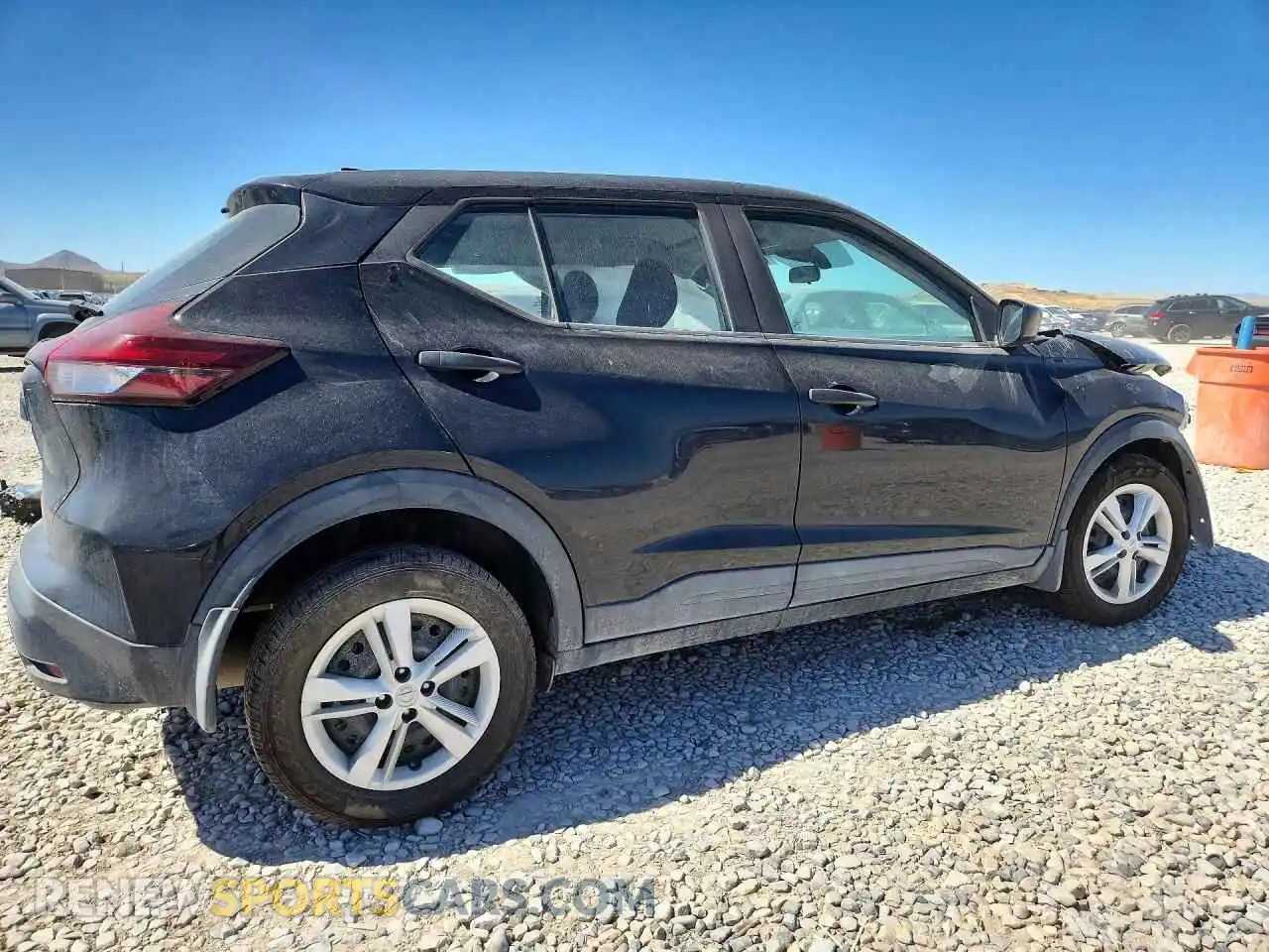 3 fotografías del automóvil dañado 3N1CP5BV9ML559590 NISSAN KICKS 2021