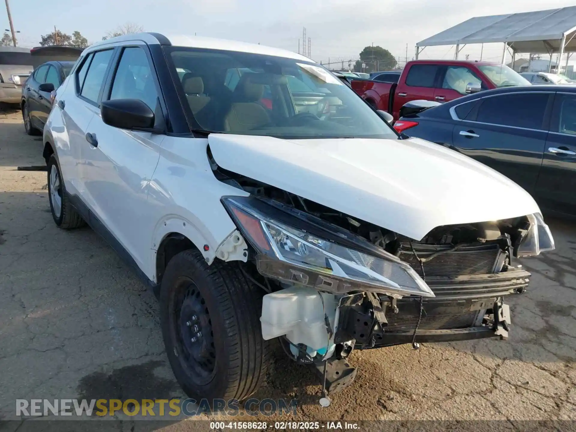 1 Photograph of a damaged car 3N1CP5BVXML490666 NISSAN KICKS 2021