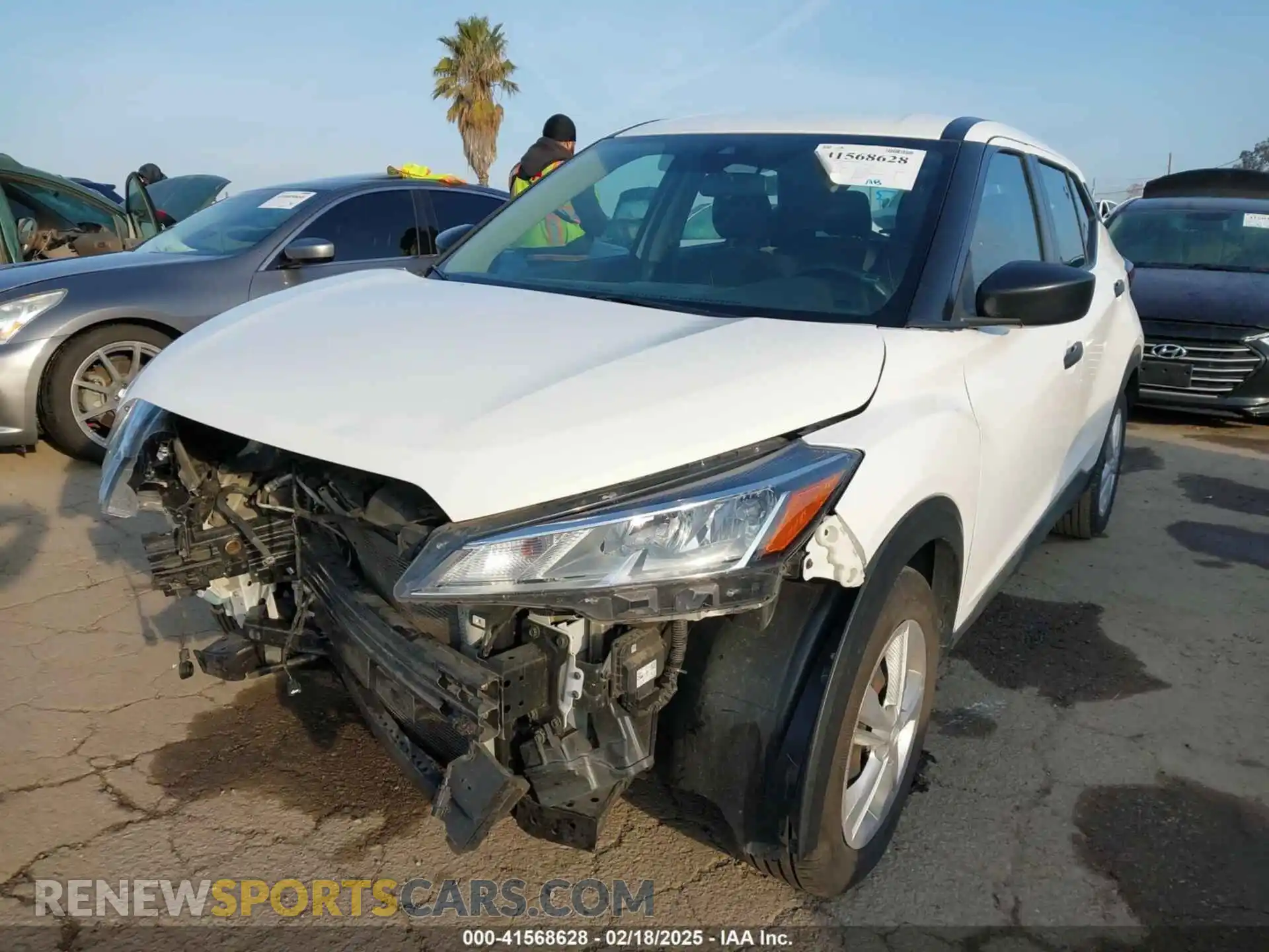 2 Photograph of a damaged car 3N1CP5BVXML490666 NISSAN KICKS 2021