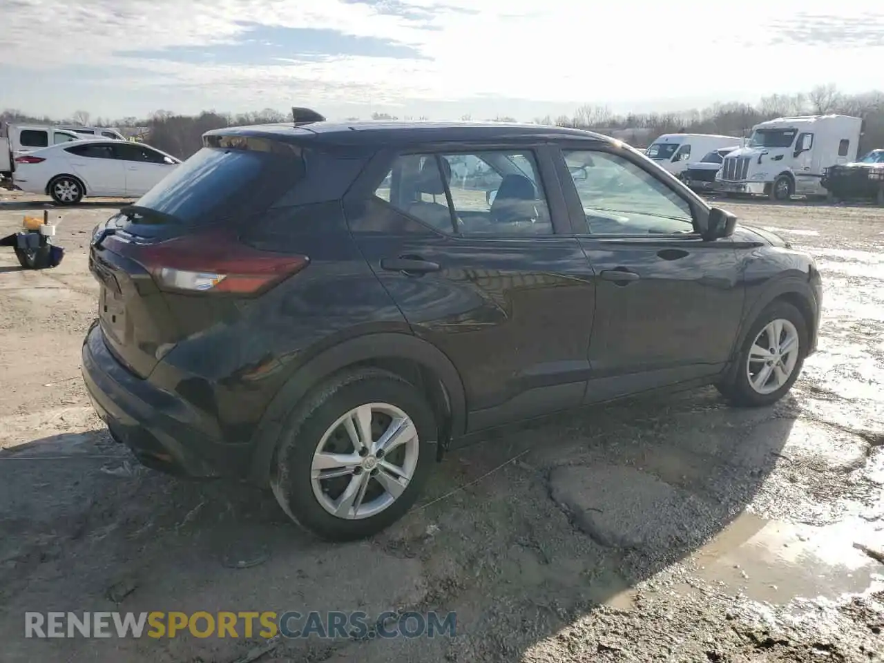 3 fotografías del automóvil dañado 3N1CP5BVXML496225 NISSAN KICKS 2021
