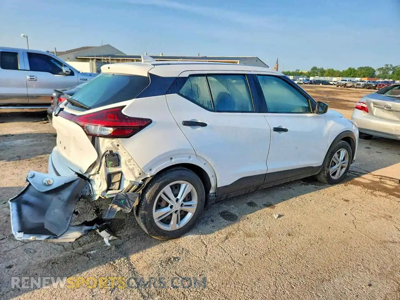3 Фотография поврежденного автомобиля 3N1CP5BVXML511287 NISSAN KICKS 2021