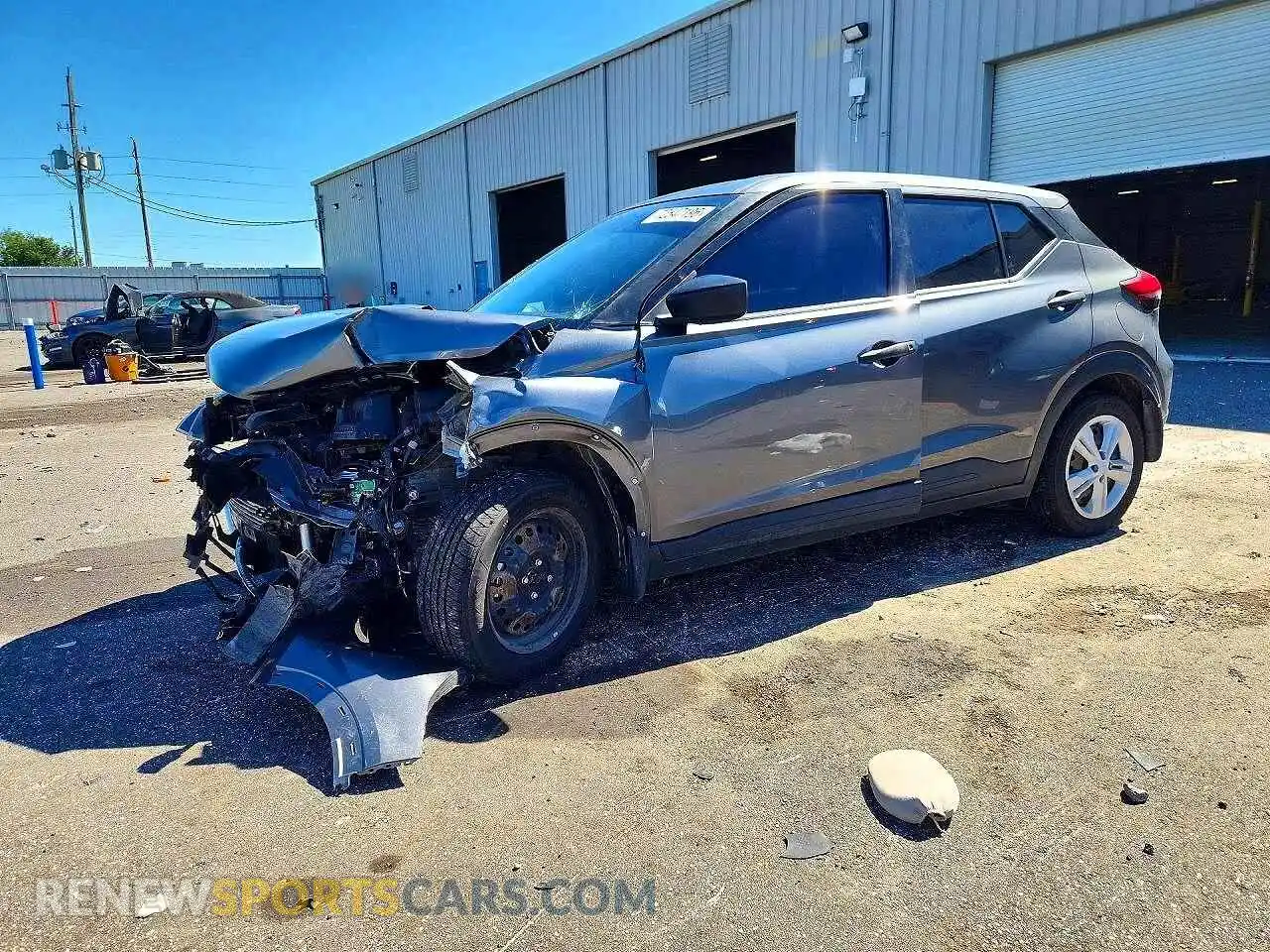 1 Photograph of a damaged car 3N1CP5BVXML513086 NISSAN KICKS 2021