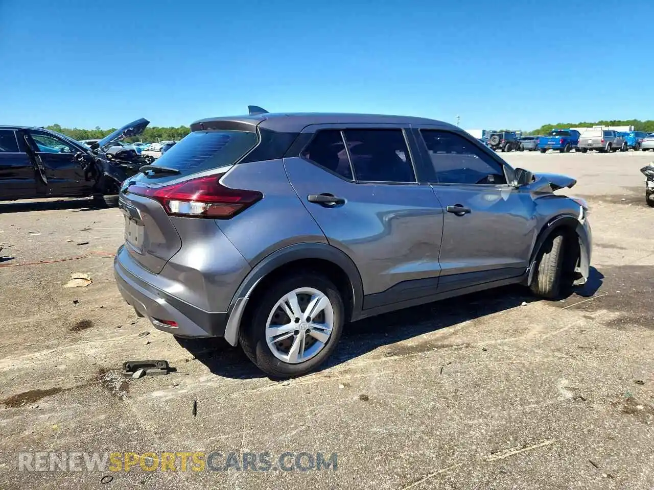 3 Photograph of a damaged car 3N1CP5BVXML513086 NISSAN KICKS 2021