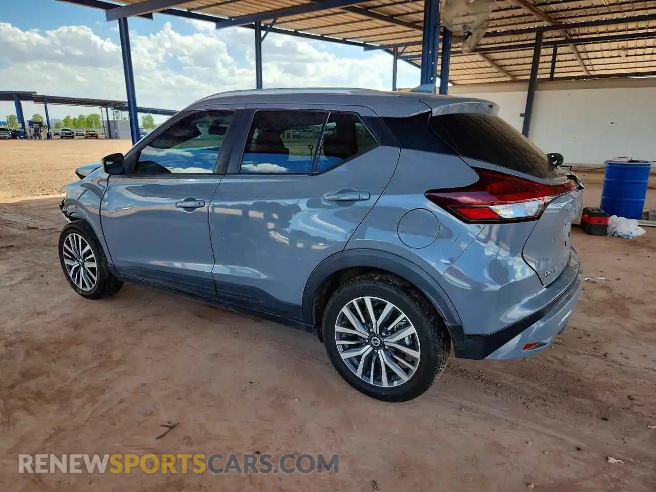 2 Photograph of a damaged car 3N1CP5CV0ML470649 NISSAN KICKS 2021