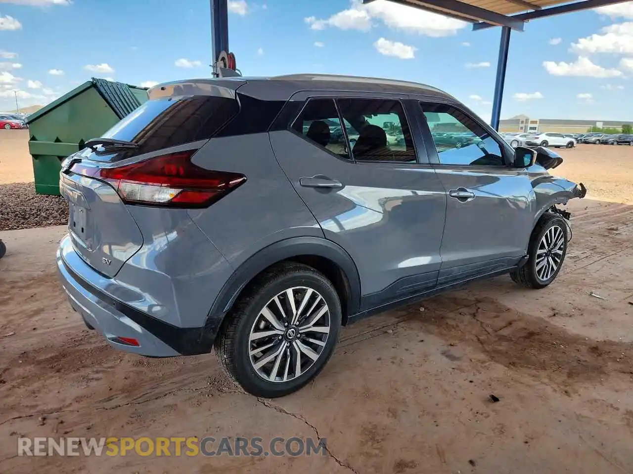 3 Photograph of a damaged car 3N1CP5CV0ML470649 NISSAN KICKS 2021
