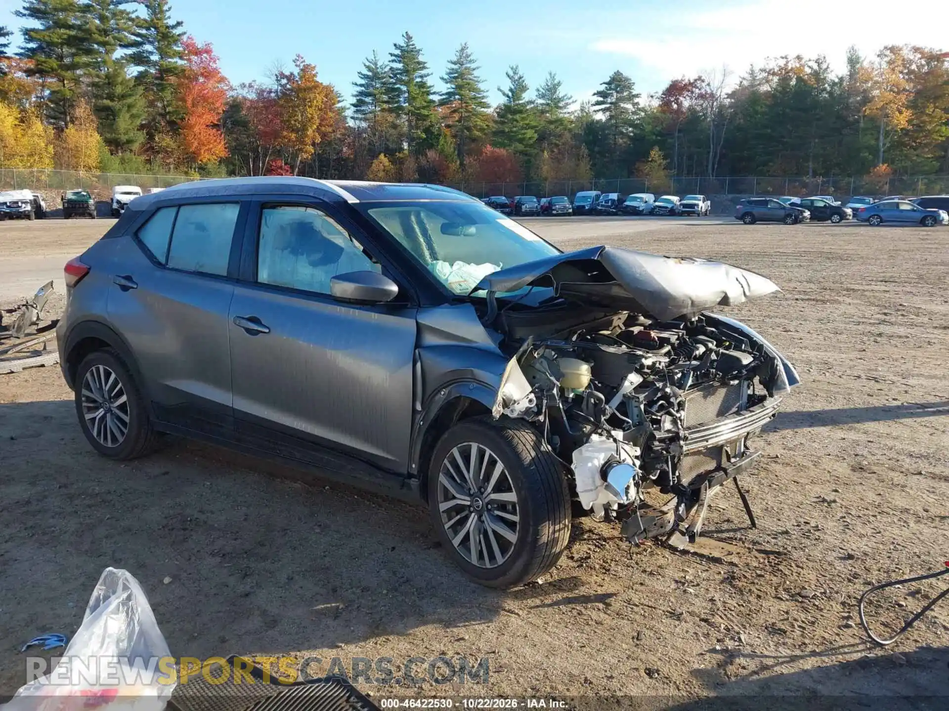 1 Photograph of a damaged car 3N1CP5CV0ML476855 NISSAN KICKS 2021
