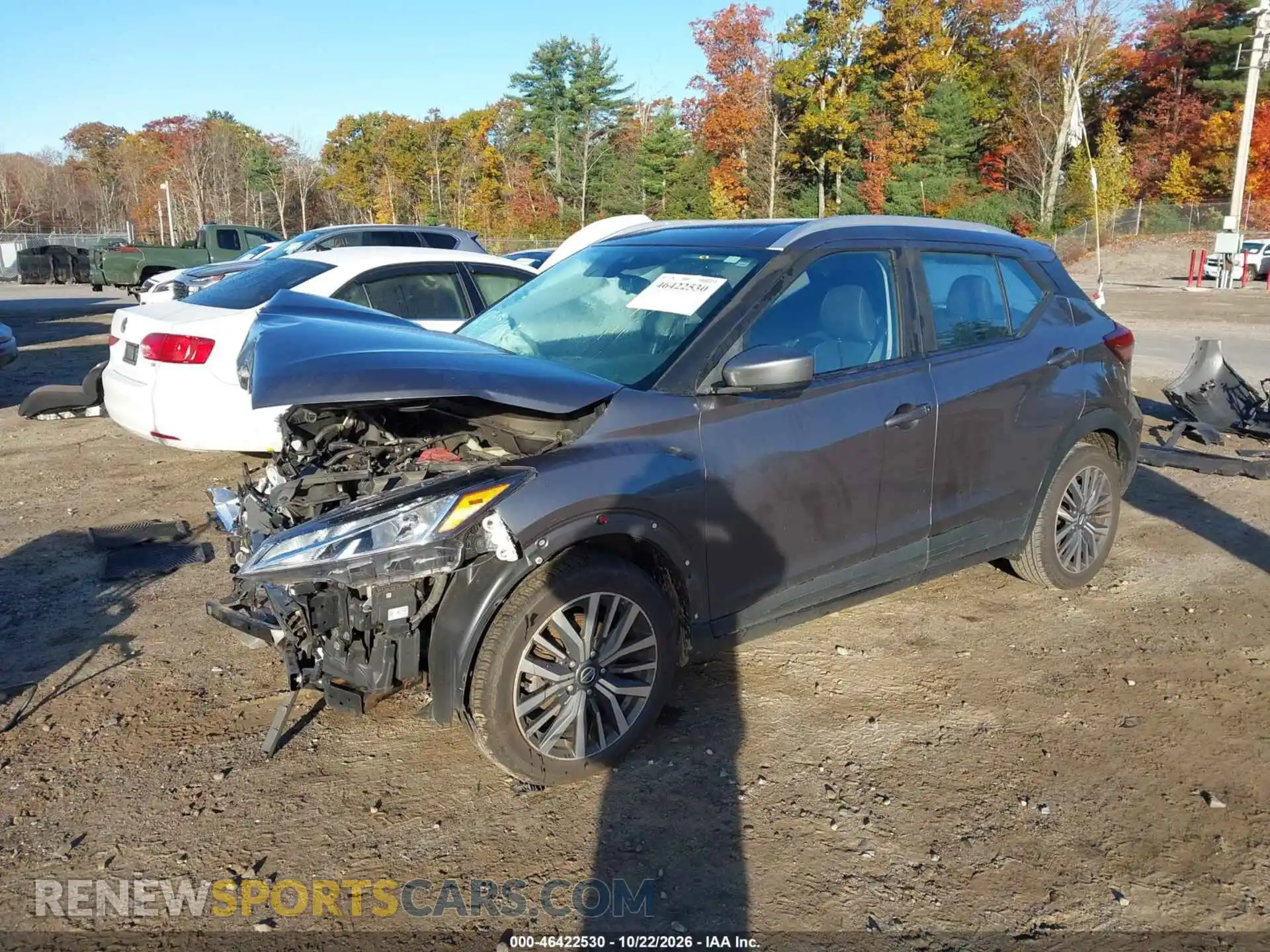 2 Photograph of a damaged car 3N1CP5CV0ML476855 NISSAN KICKS 2021