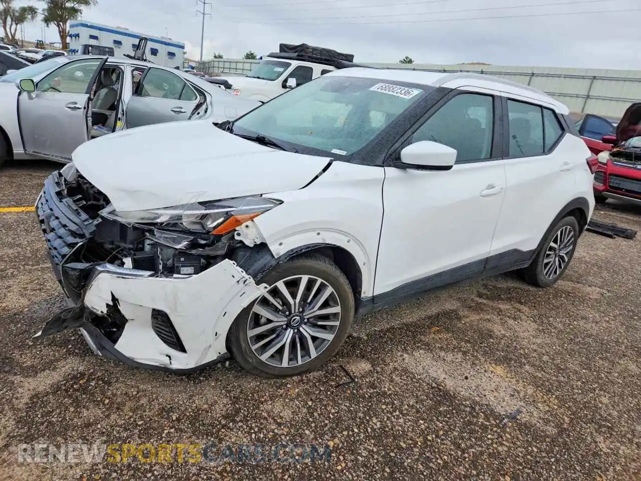 1 Photograph of a damaged car 3N1CP5CV0ML481635 NISSAN KICKS 2021