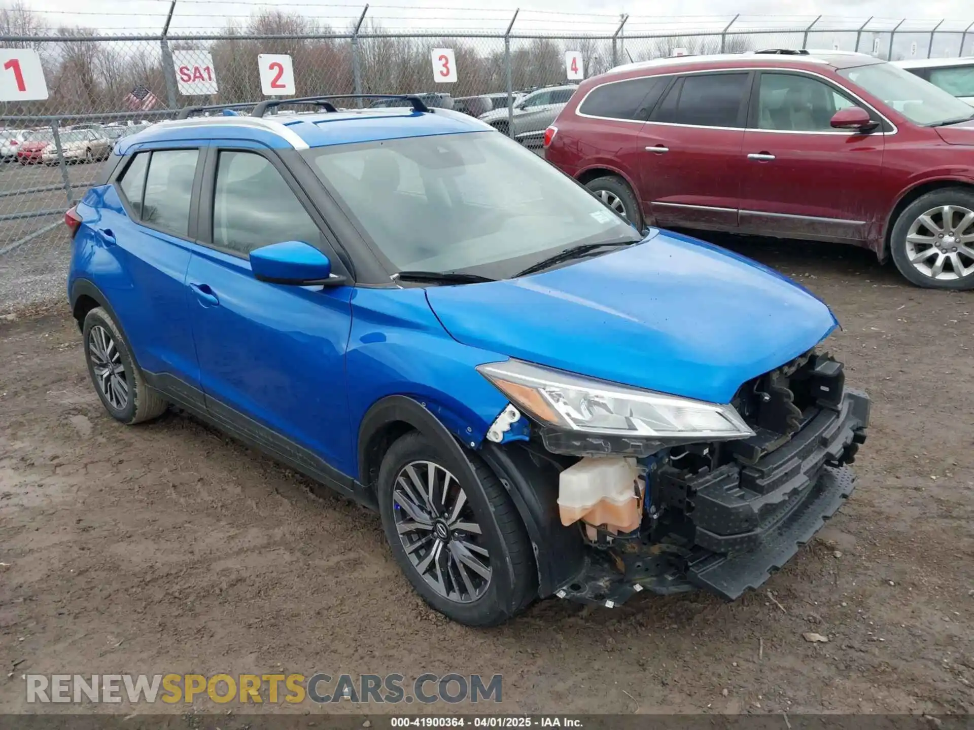 1 Photograph of a damaged car 3N1CP5CV0ML484017 NISSAN KICKS 2021